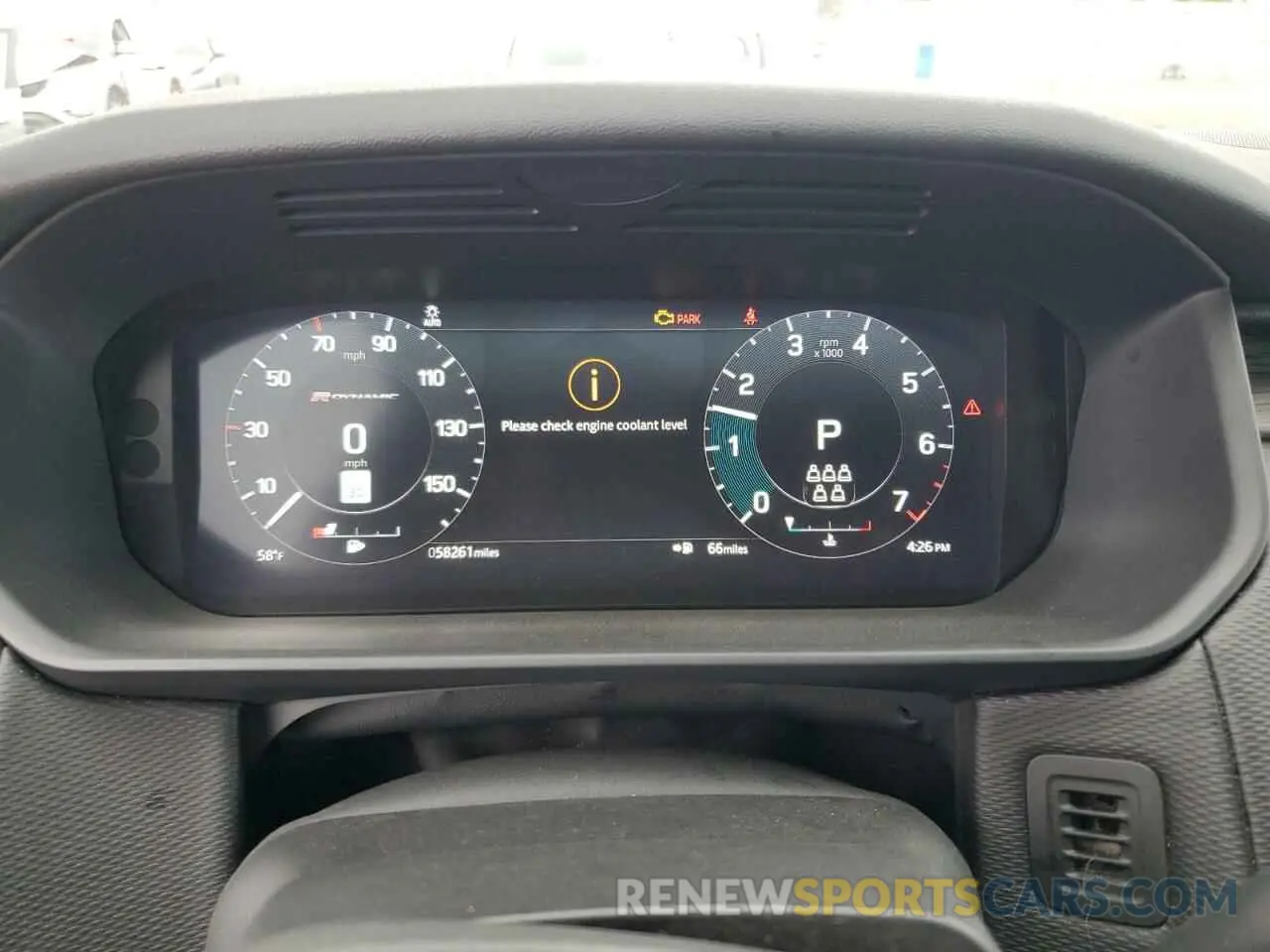 9 fotografías del automóvil dañado SALRT4RU7M2449982 LAND ROVER DISCOVERY 2021