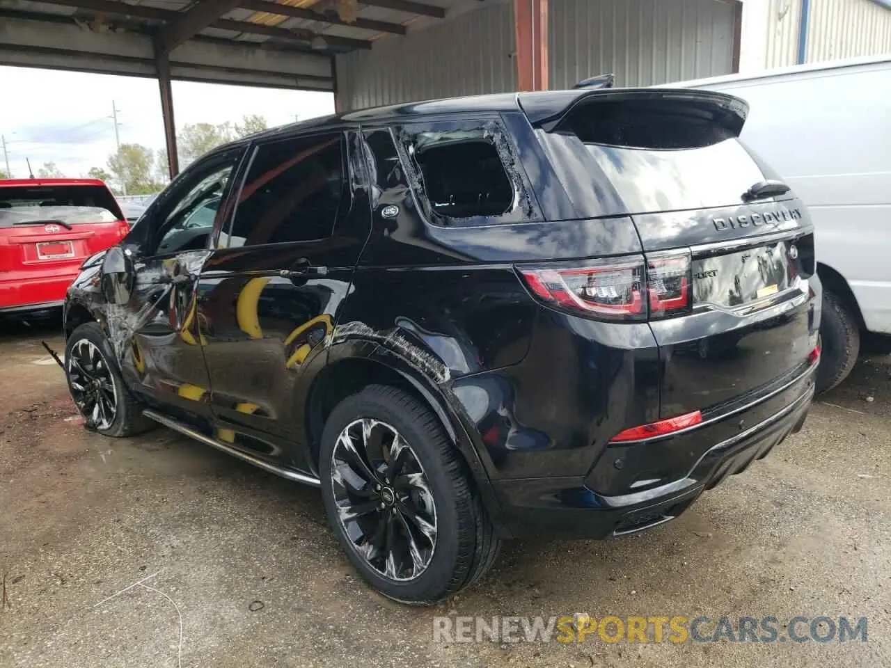 2 fotografías del automóvil dañado SALCL2FX3NH909260 LAND ROVER DISCOVERY 2022