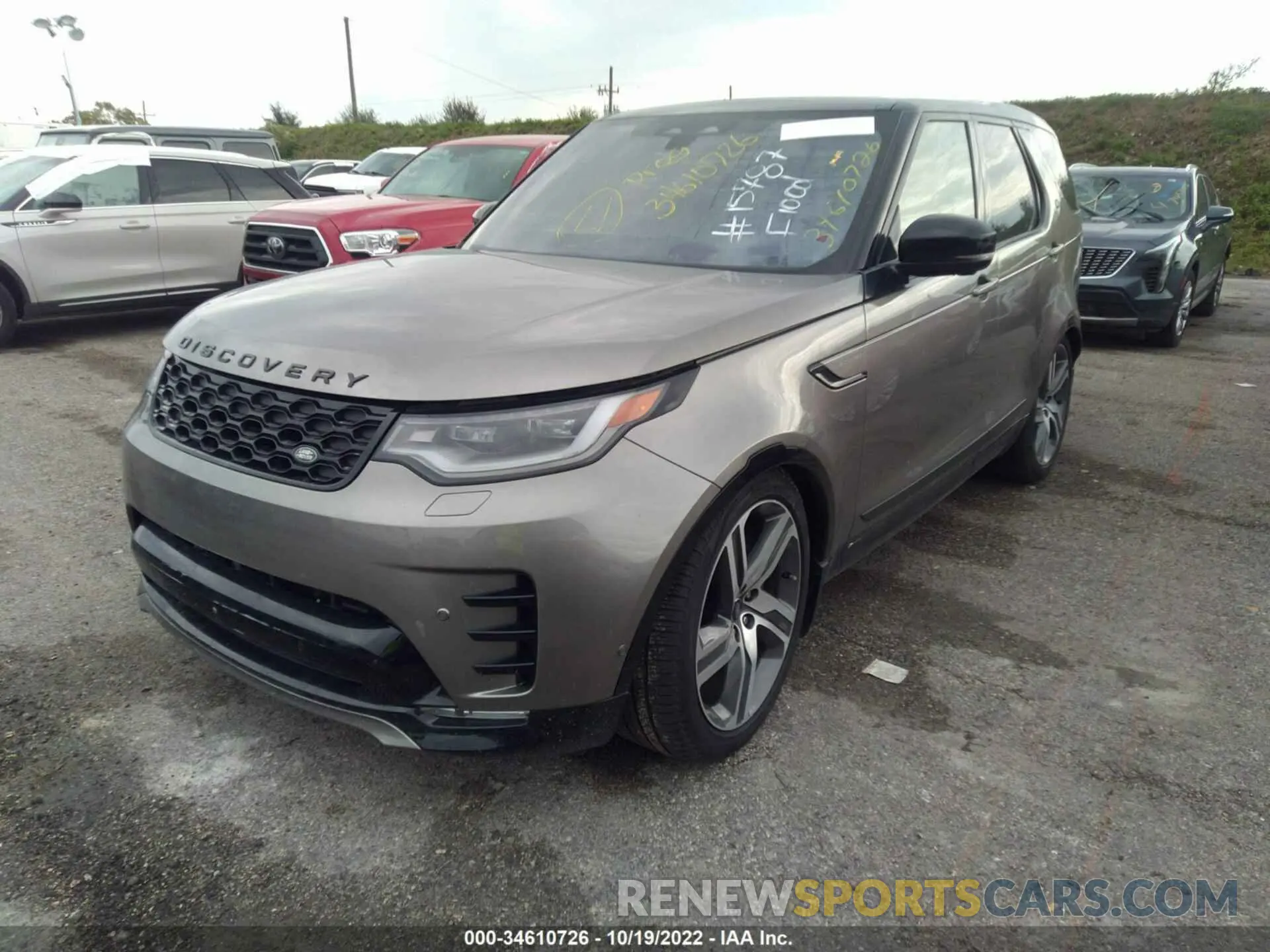 2 fotografías del automóvil dañado SALRM4EU9N2457960 LAND ROVER DISCOVERY 2022