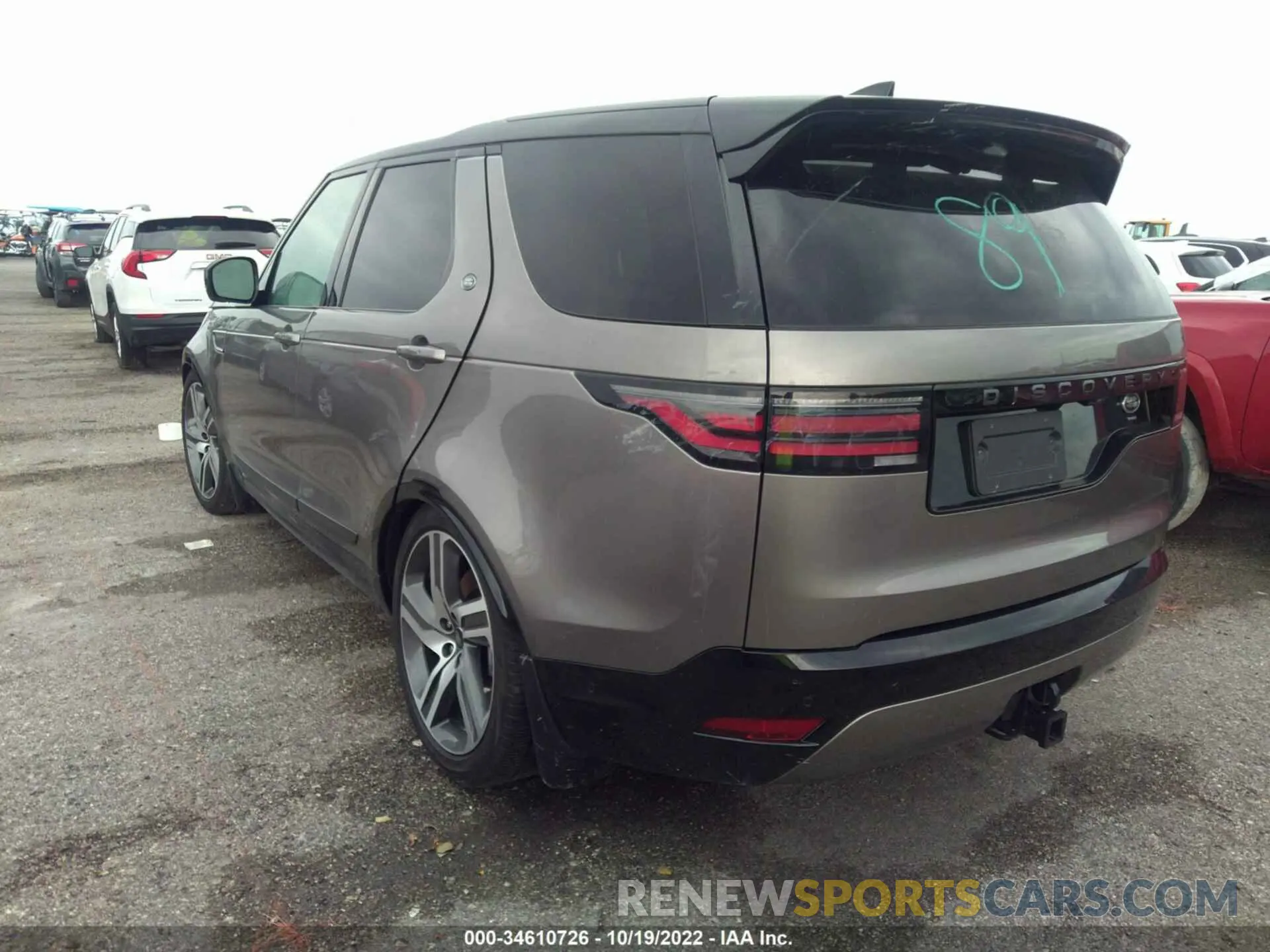 3 fotografías del automóvil dañado SALRM4EU9N2457960 LAND ROVER DISCOVERY 2022