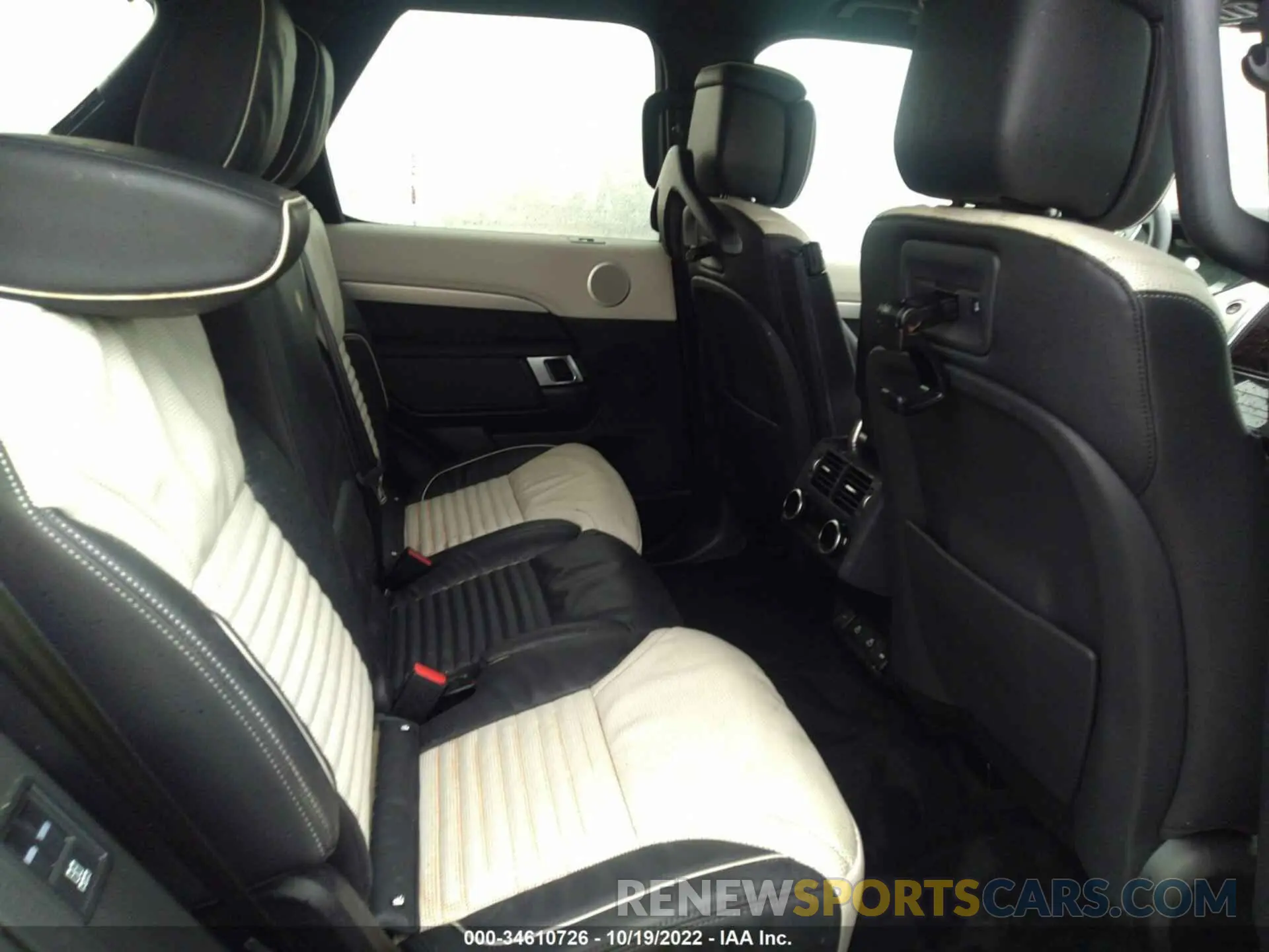 8 fotografías del automóvil dañado SALRM4EU9N2457960 LAND ROVER DISCOVERY 2022