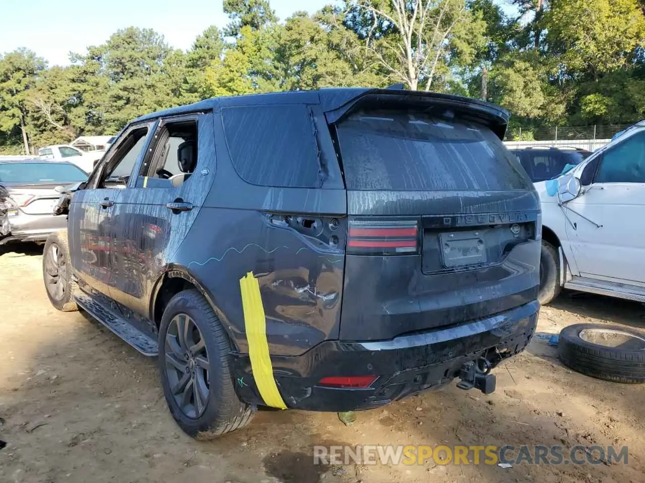 3 fotografías del automóvil dañado SALRT4EU2N2457740 LAND ROVER DISCOVERY 2022