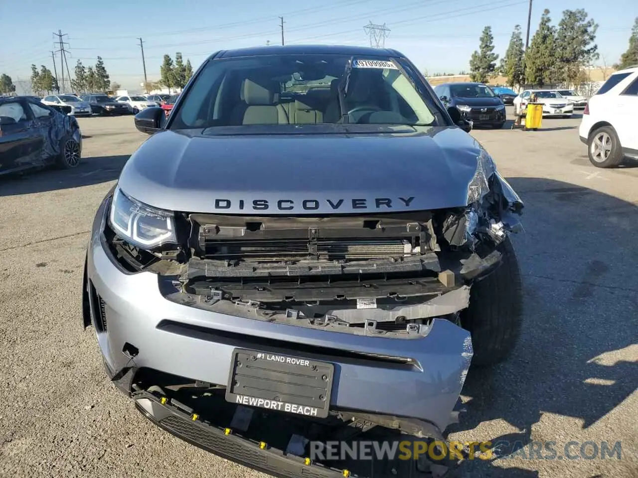 5 fotografías del automóvil dañado SALCJ2FX3PH324123 LAND ROVER DISCOVERY 2023