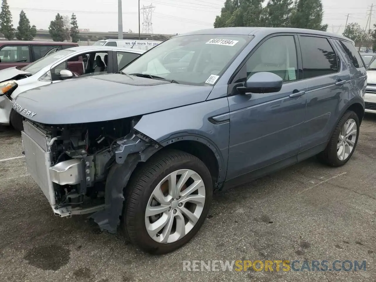 1 fotografías del automóvil dañado SALCP2FX0PH333313 LAND ROVER DISCOVERY 2023