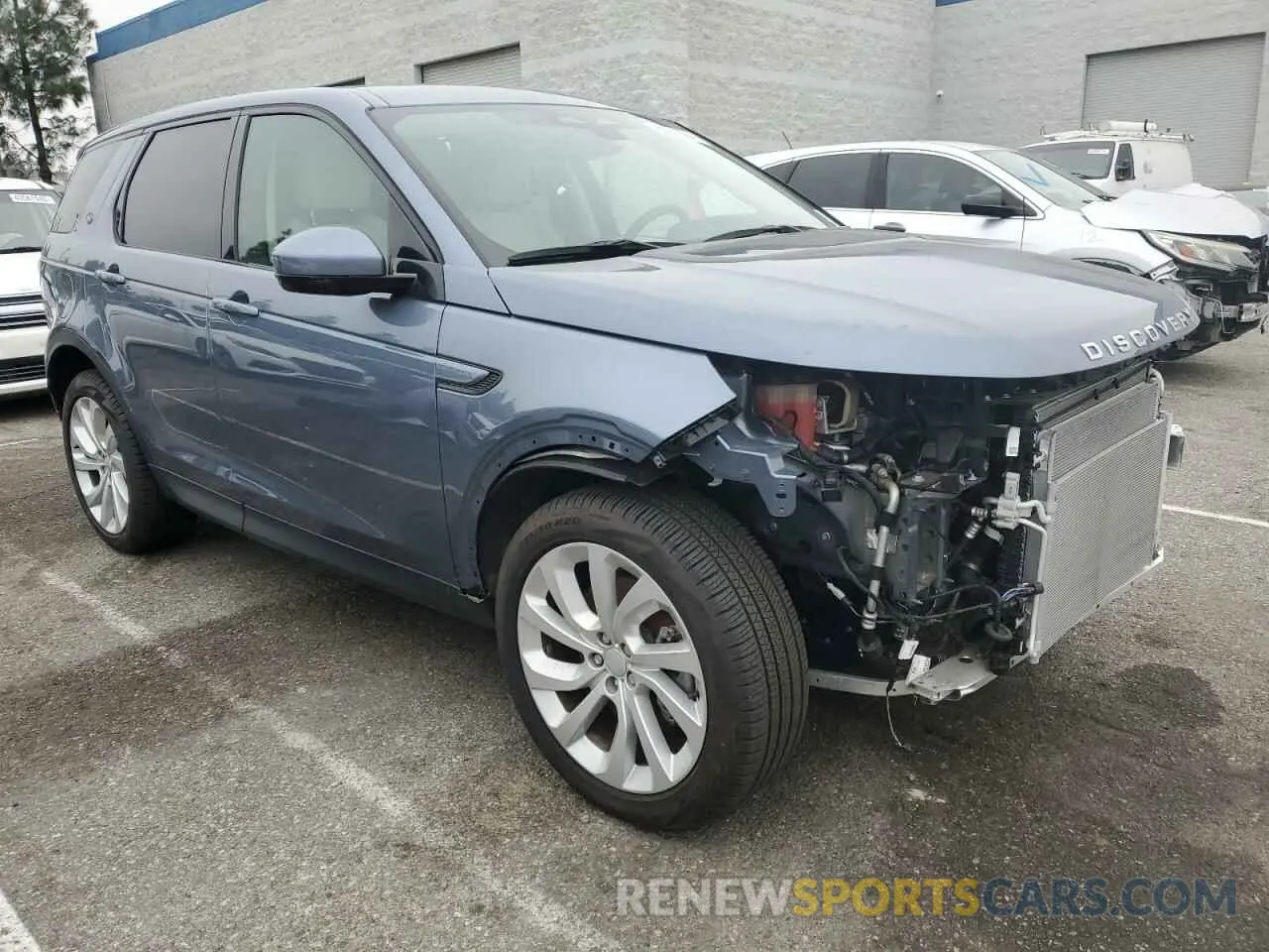 4 fotografías del automóvil dañado SALCP2FX0PH333313 LAND ROVER DISCOVERY 2023