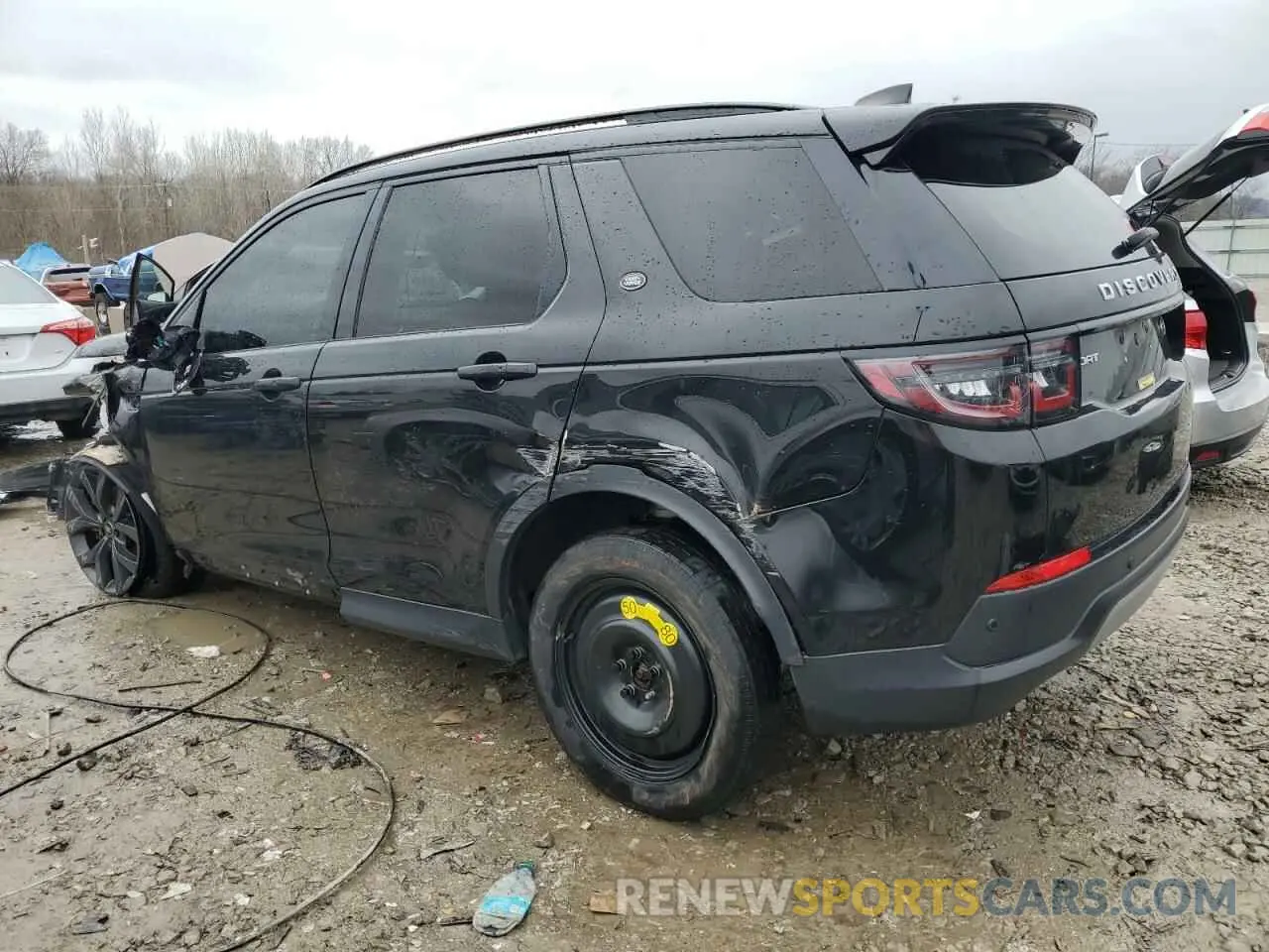 2 fotografías del automóvil dañado SALCP2FX3PH920542 LAND ROVER DISCOVERY 2023