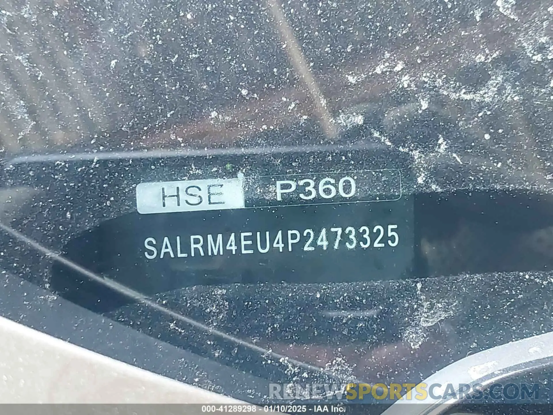 9 fotografías del automóvil dañado SALRM4EU4P2473325 LAND ROVER DISCOVERY 2023