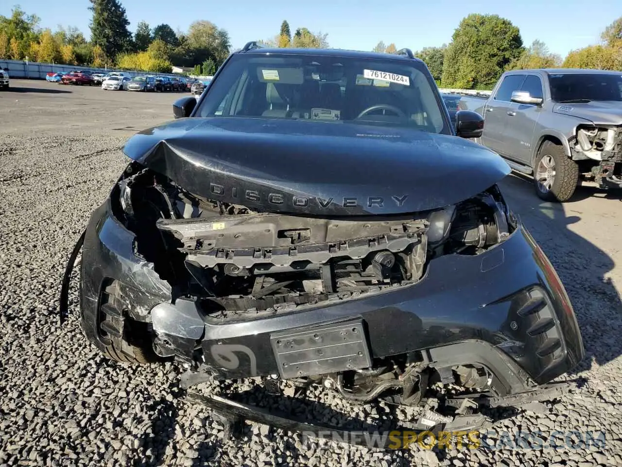 5 fotografías del automóvil dañado SALRT2EX3P2472314 LAND ROVER DISCOVERY 2023