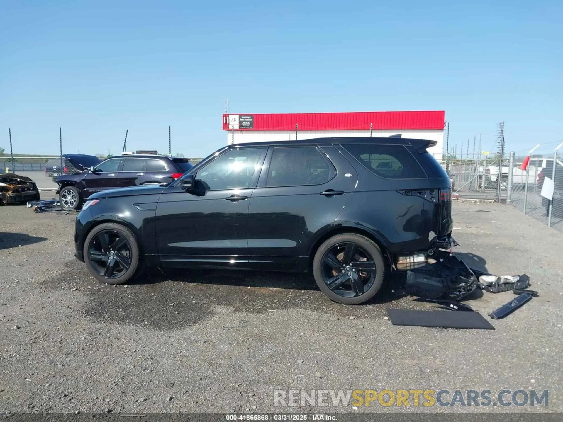 14 fotografías del automóvil dañado SALRT4EU4P2482030 LAND ROVER DISCOVERY 2023