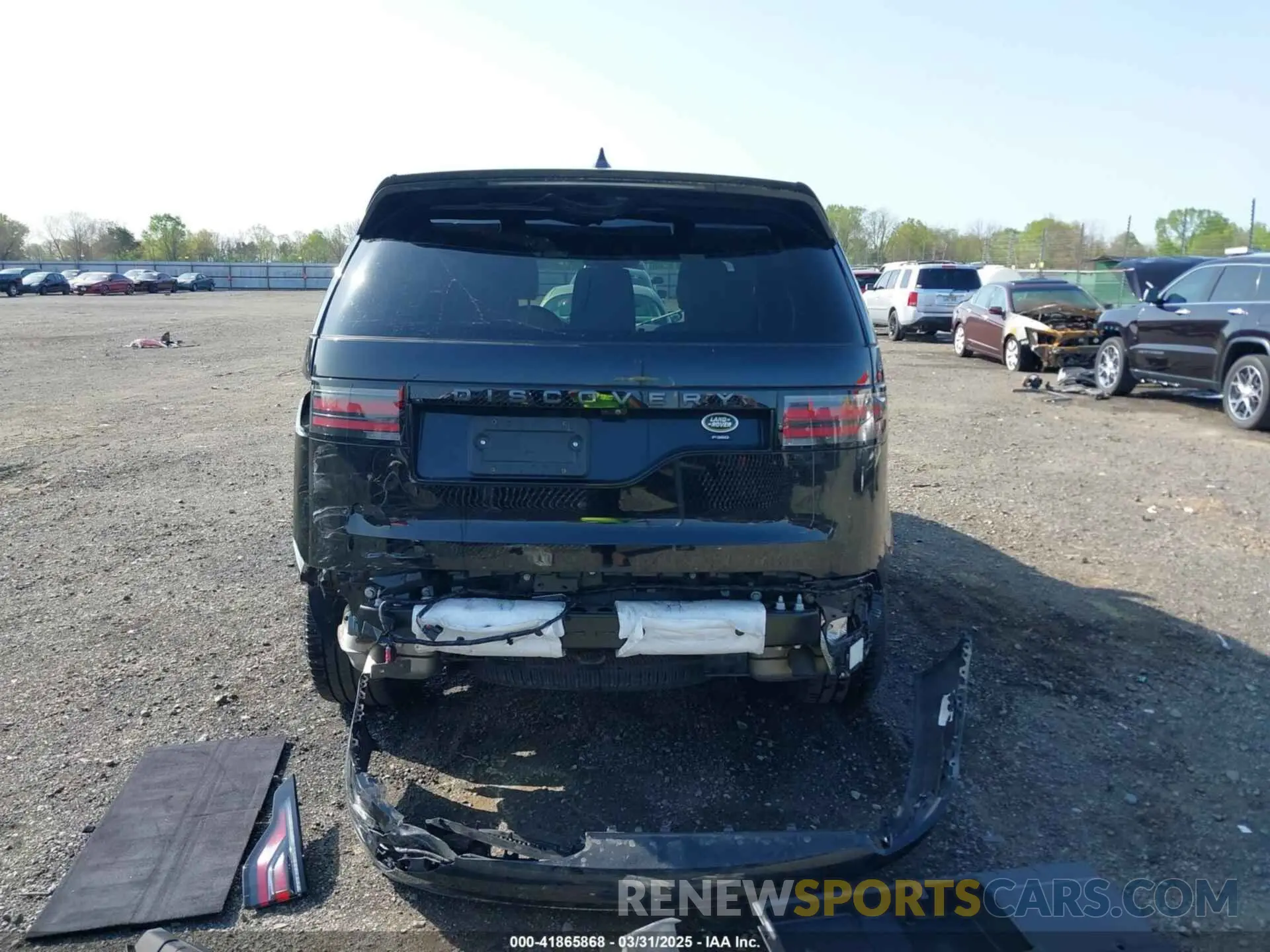 16 fotografías del automóvil dañado SALRT4EU4P2482030 LAND ROVER DISCOVERY 2023