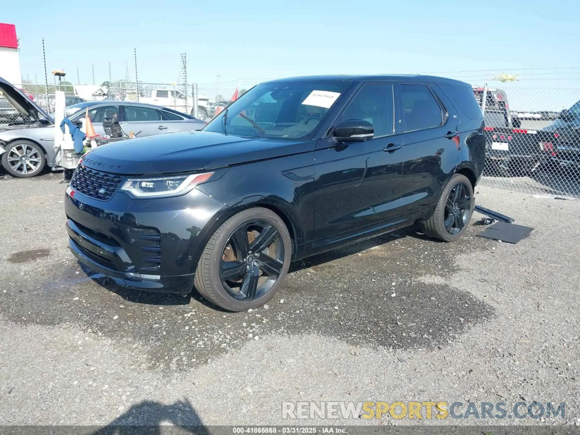2 fotografías del automóvil dañado SALRT4EU4P2482030 LAND ROVER DISCOVERY 2023