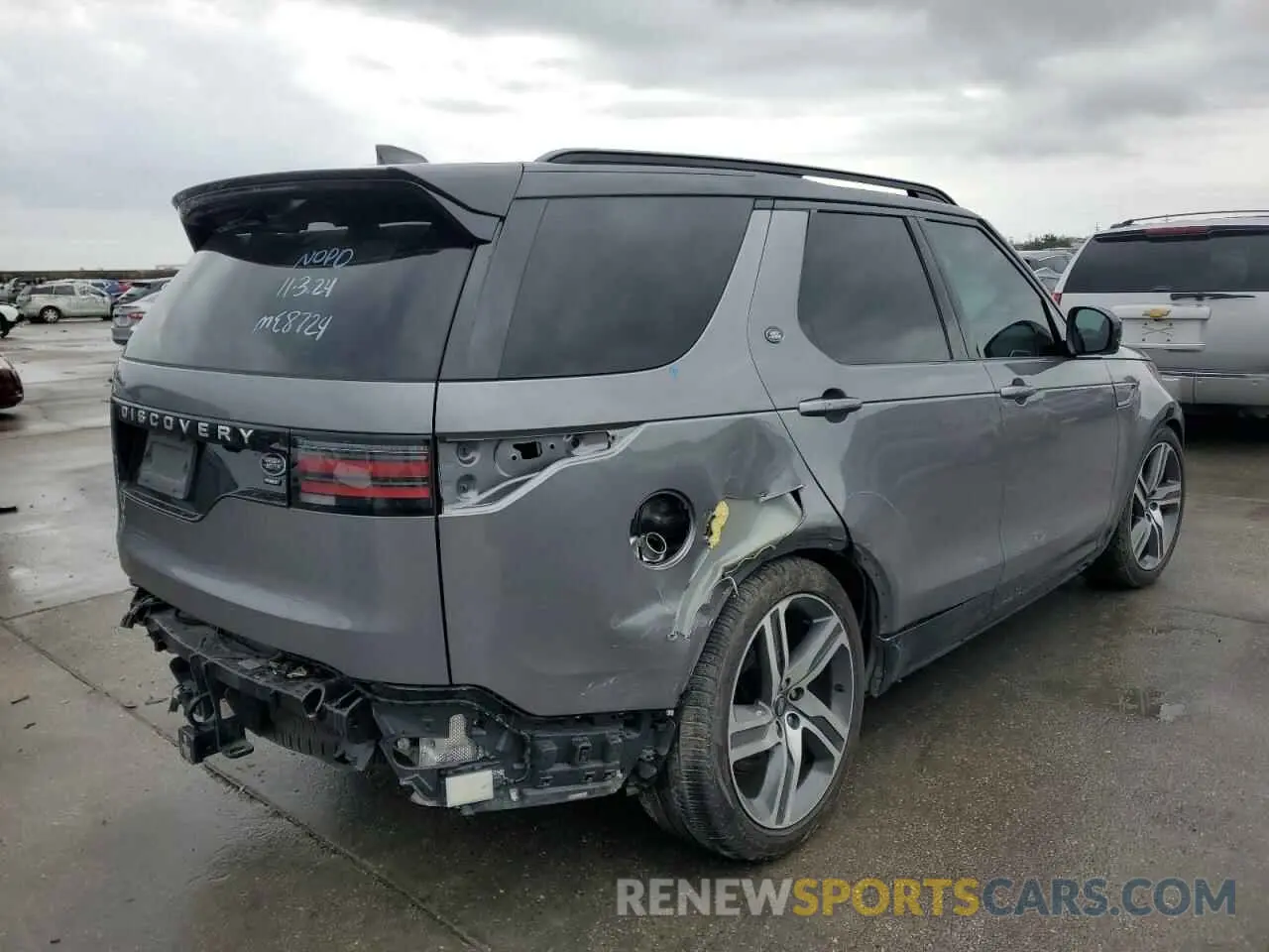 3 fotografías del automóvil dañado SALRW4EU7P2478724 LAND ROVER DISCOVERY 2023