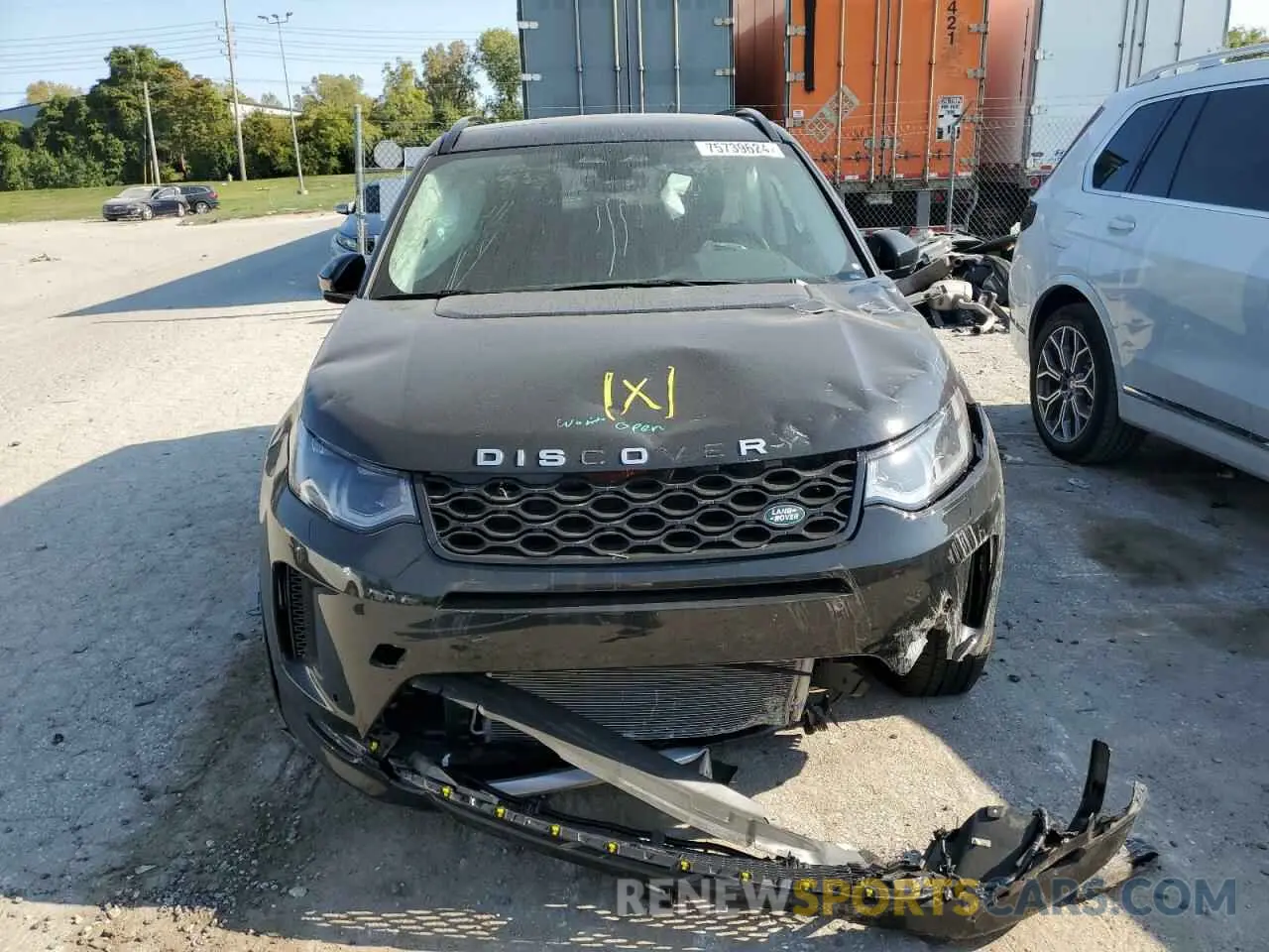 5 fotografías del automóvil dañado SALCJ2FX1RH346625 LAND ROVER DISCOVERY 2024
