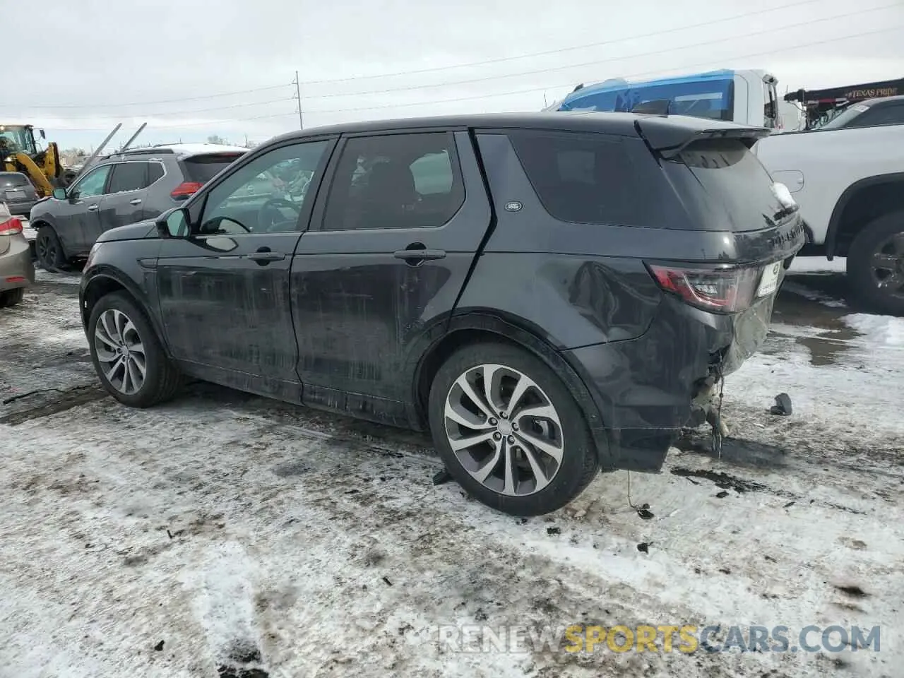 2 fotografías del automóvil dañado SALCL2FX3RH342246 LAND ROVER DISCOVERY 2024