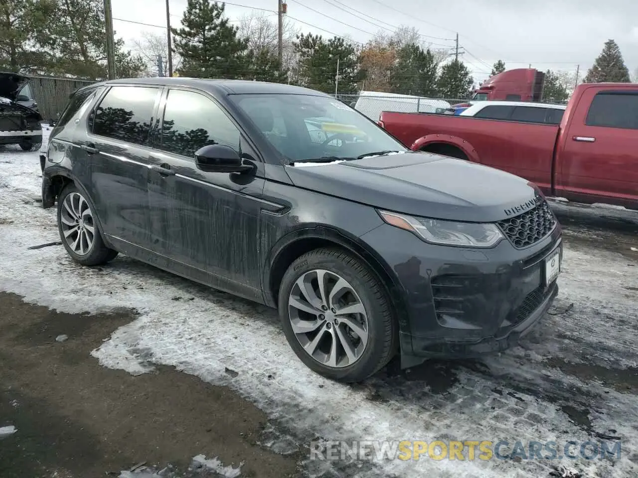 4 fotografías del automóvil dañado SALCL2FX3RH342246 LAND ROVER DISCOVERY 2024