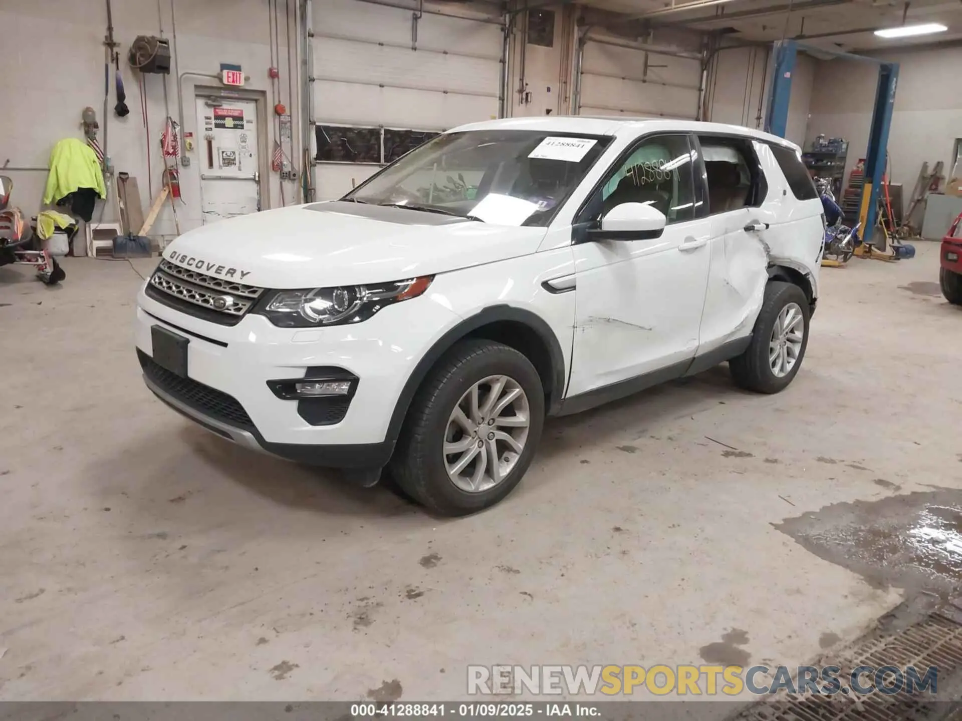 2 fotografías del automóvil dañado SALCR2FX0KH786141 LAND ROVER DISCOVERY SPORT 2019