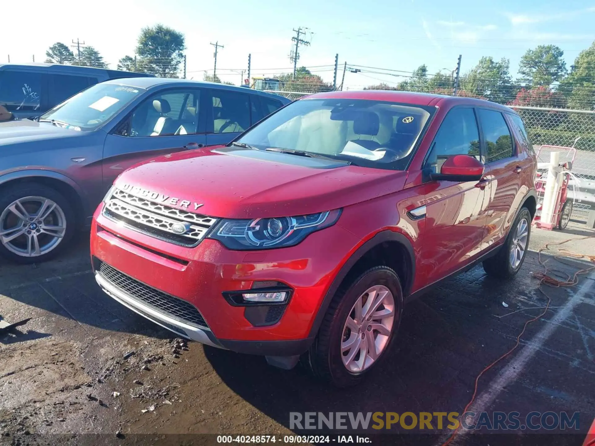2 fotografías del automóvil dañado SALCR2FX7KH793815 LAND ROVER DISCOVERY SPORT 2019