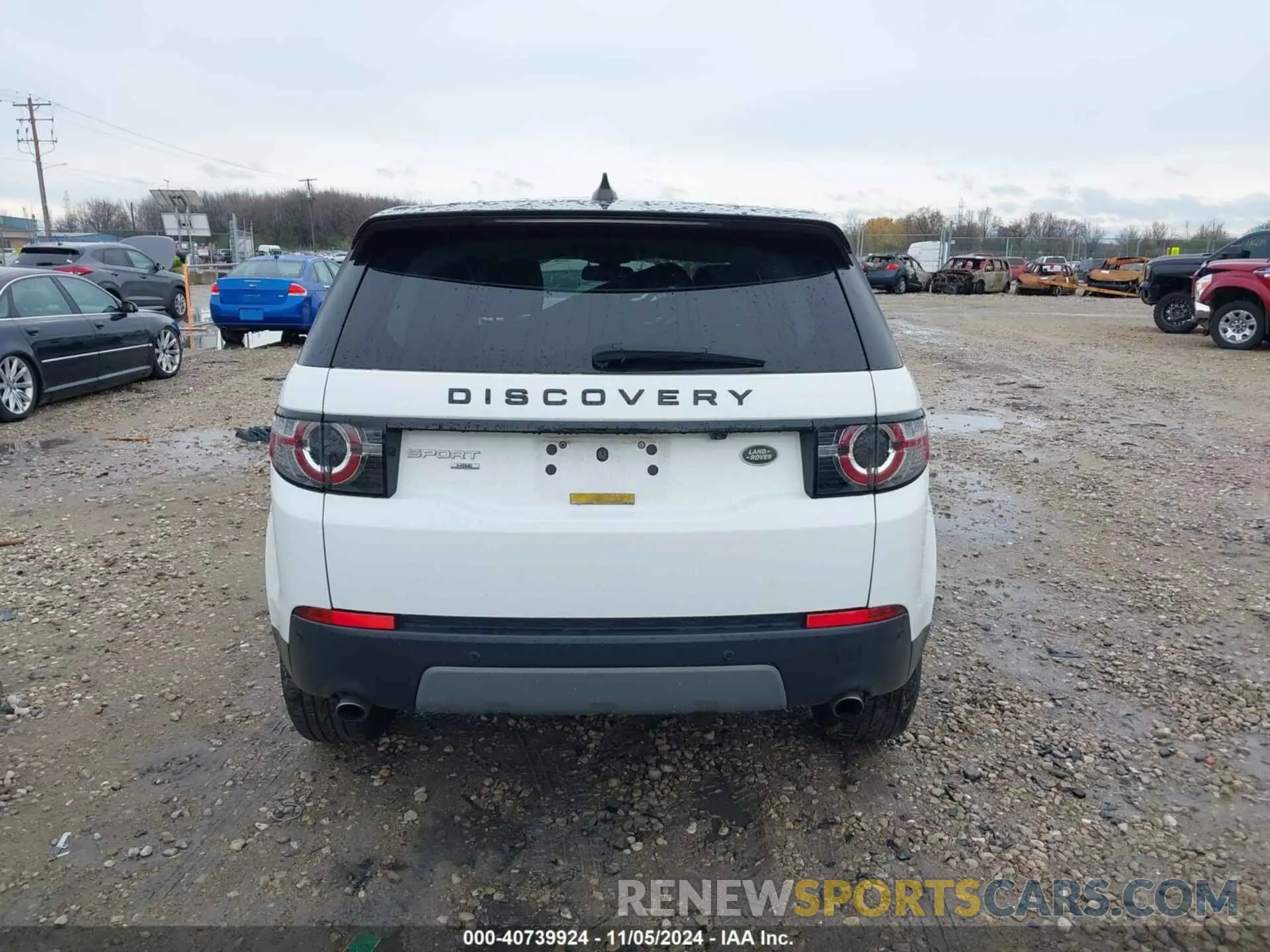 16 fotografías del automóvil dañado SALCR2FX8KH819984 LAND ROVER DISCOVERY SPORT 2019