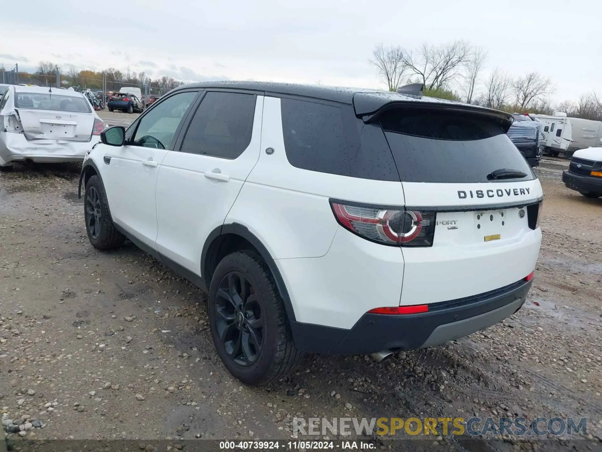 3 fotografías del automóvil dañado SALCR2FX8KH819984 LAND ROVER DISCOVERY SPORT 2019