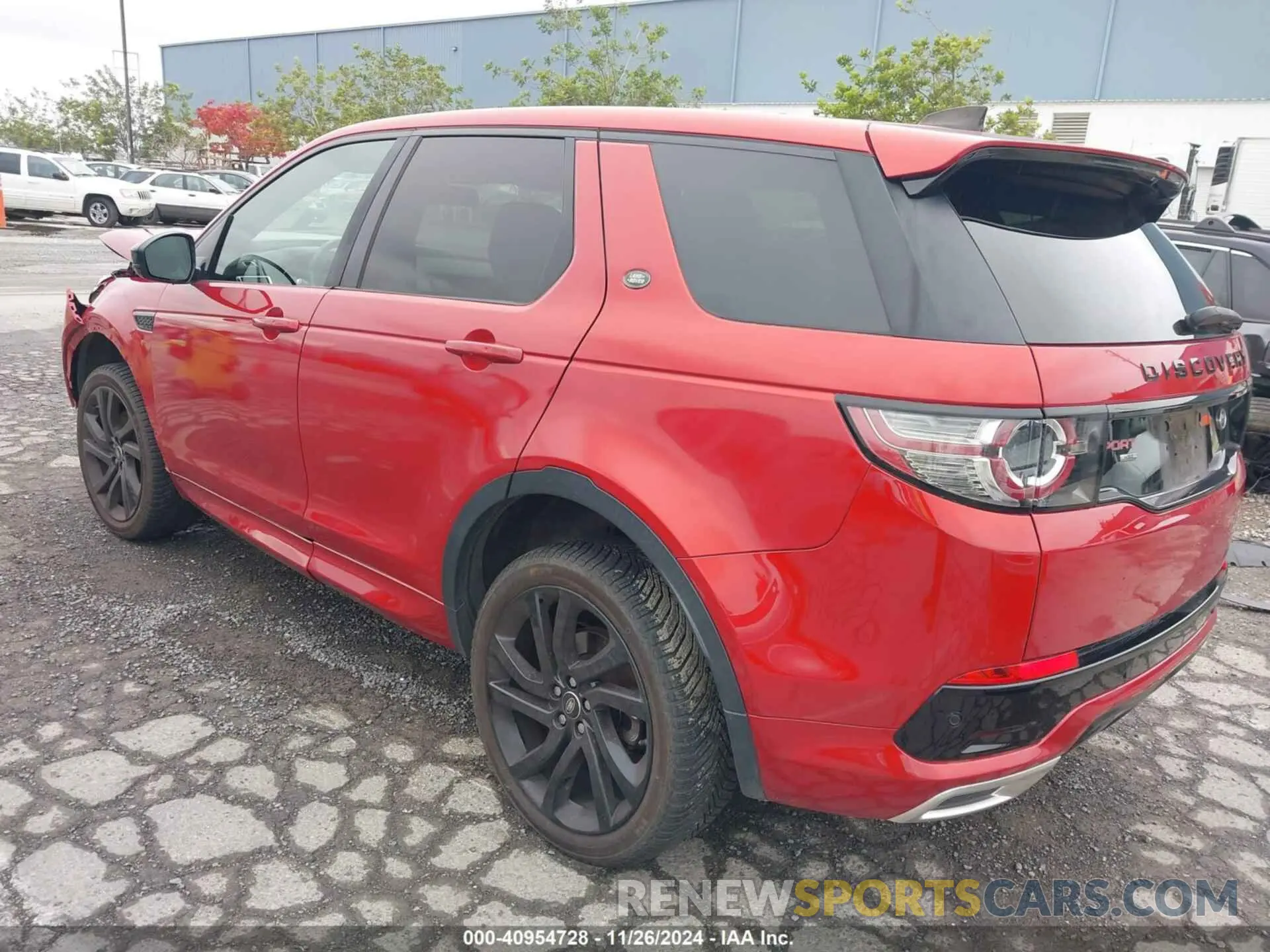 3 fotografías del automóvil dañado SALCR2GX4KH807247 LAND ROVER DISCOVERY SPORT 2019