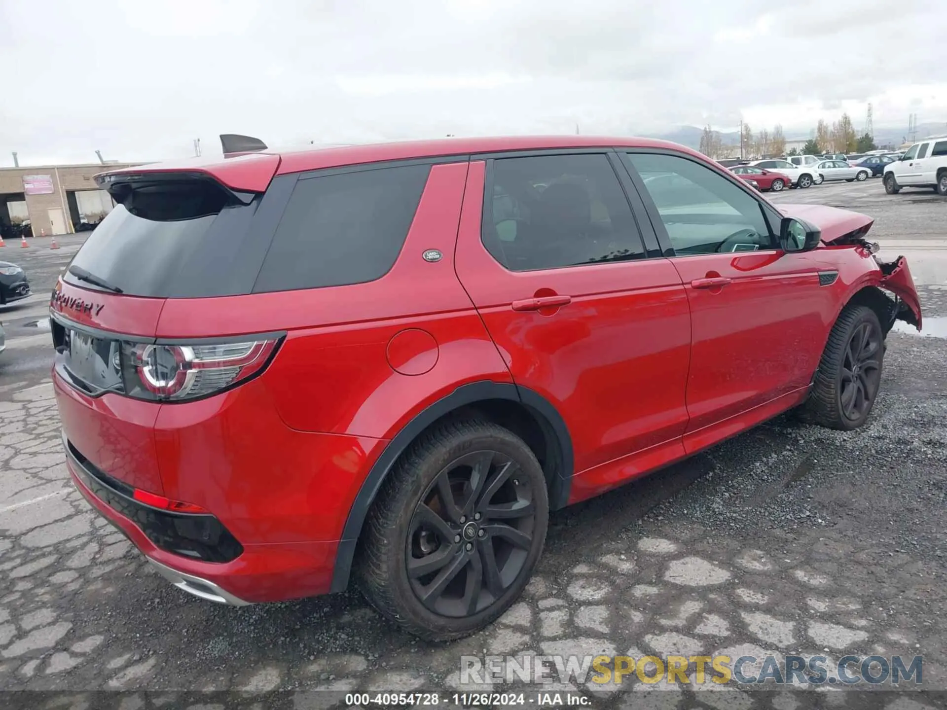 4 fotografías del automóvil dañado SALCR2GX4KH807247 LAND ROVER DISCOVERY SPORT 2019