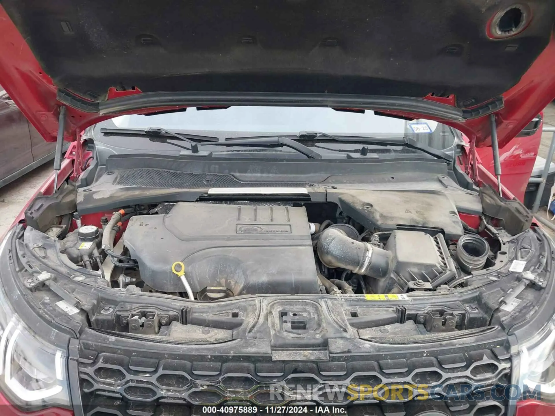 10 fotografías del automóvil dañado SALCJ2FX5LH861120 LAND ROVER DISCOVERY SPORT 2020