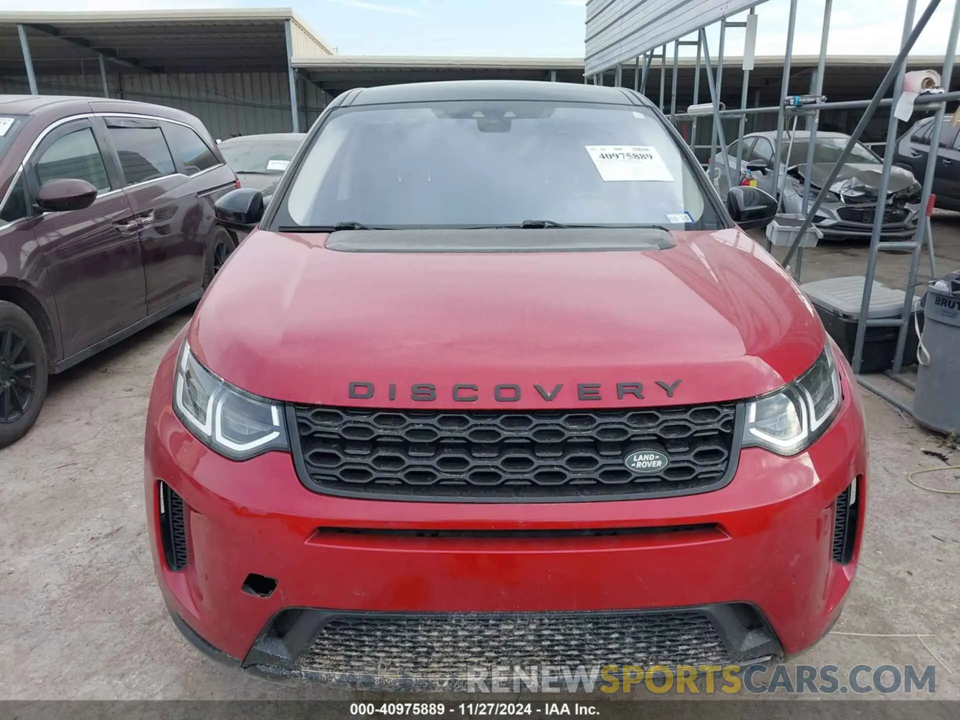 12 fotografías del automóvil dañado SALCJ2FX5LH861120 LAND ROVER DISCOVERY SPORT 2020