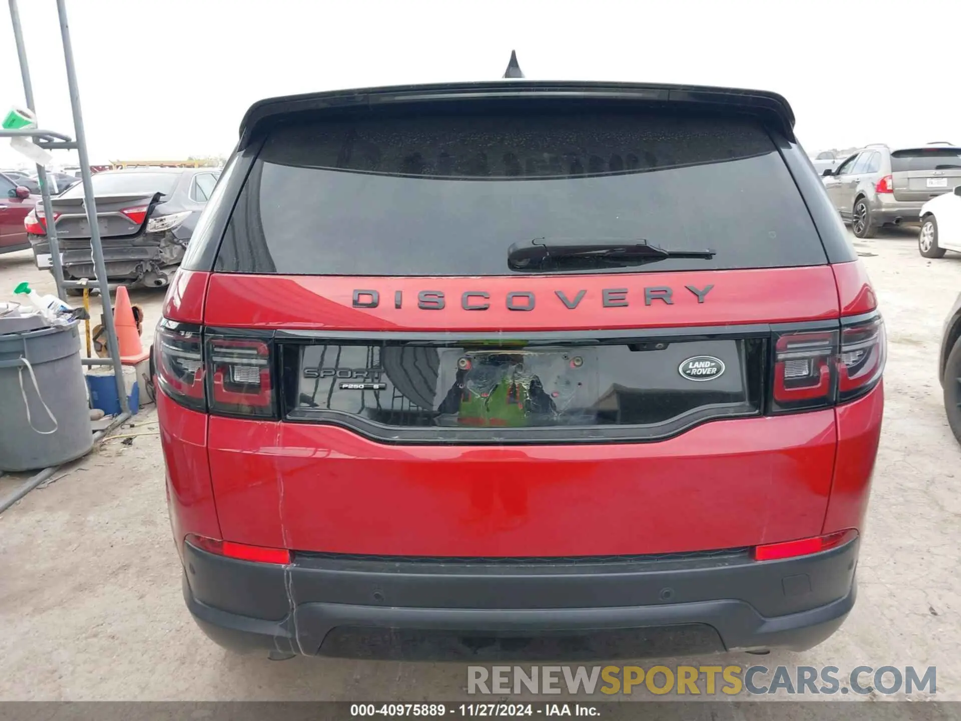 16 fotografías del automóvil dañado SALCJ2FX5LH861120 LAND ROVER DISCOVERY SPORT 2020