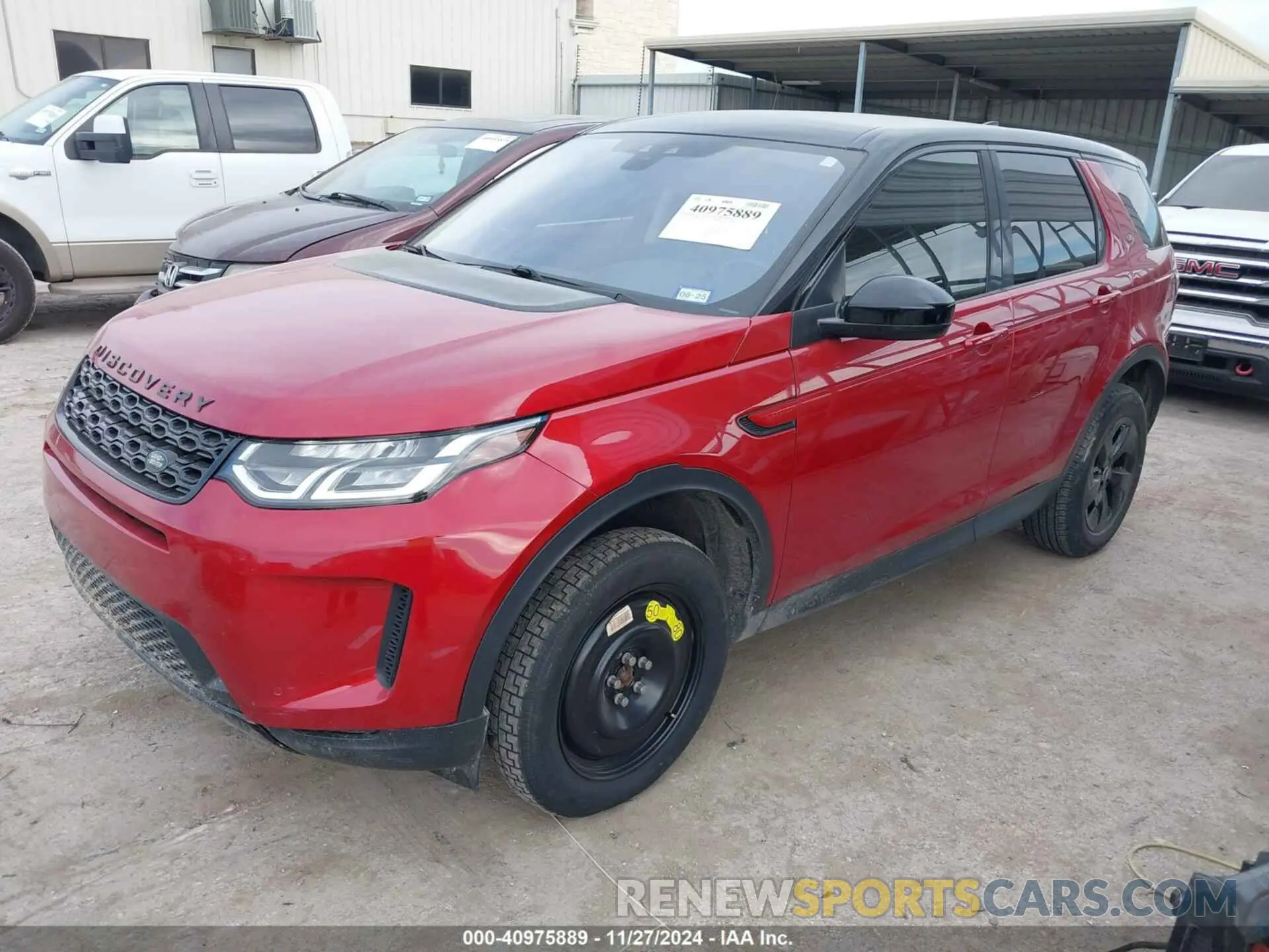 2 fotografías del automóvil dañado SALCJ2FX5LH861120 LAND ROVER DISCOVERY SPORT 2020
