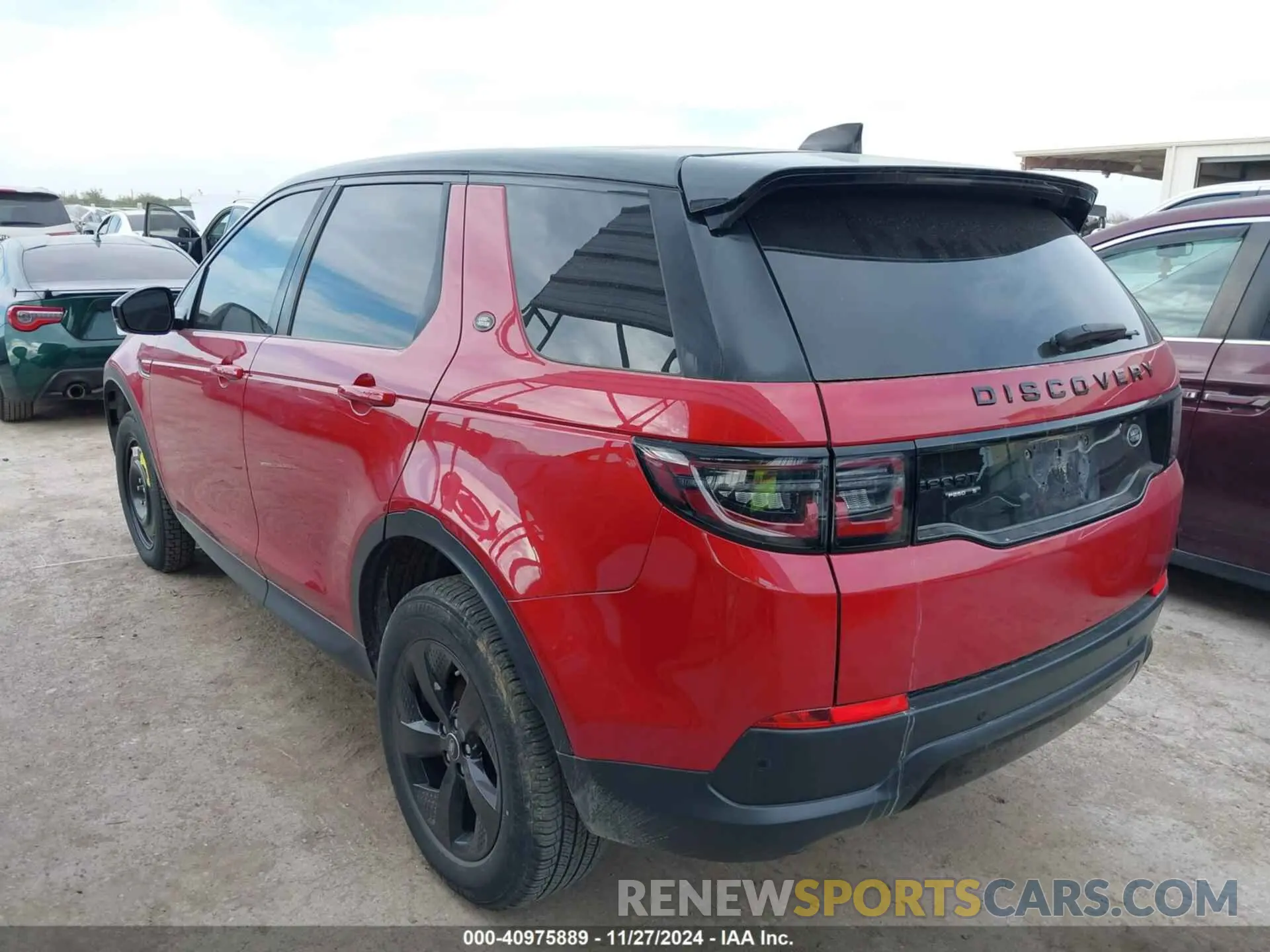 3 fotografías del automóvil dañado SALCJ2FX5LH861120 LAND ROVER DISCOVERY SPORT 2020