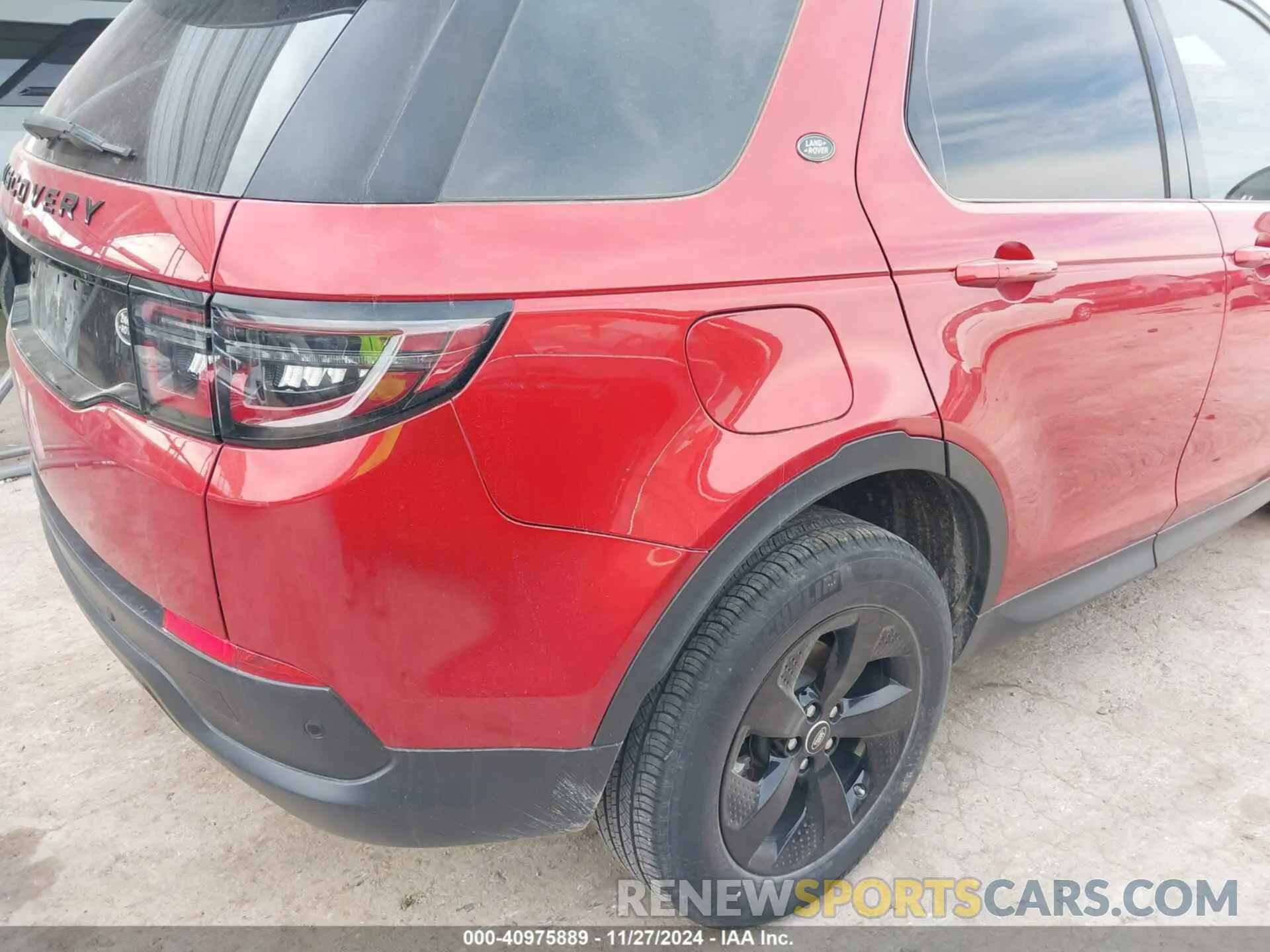 6 fotografías del automóvil dañado SALCJ2FX5LH861120 LAND ROVER DISCOVERY SPORT 2020