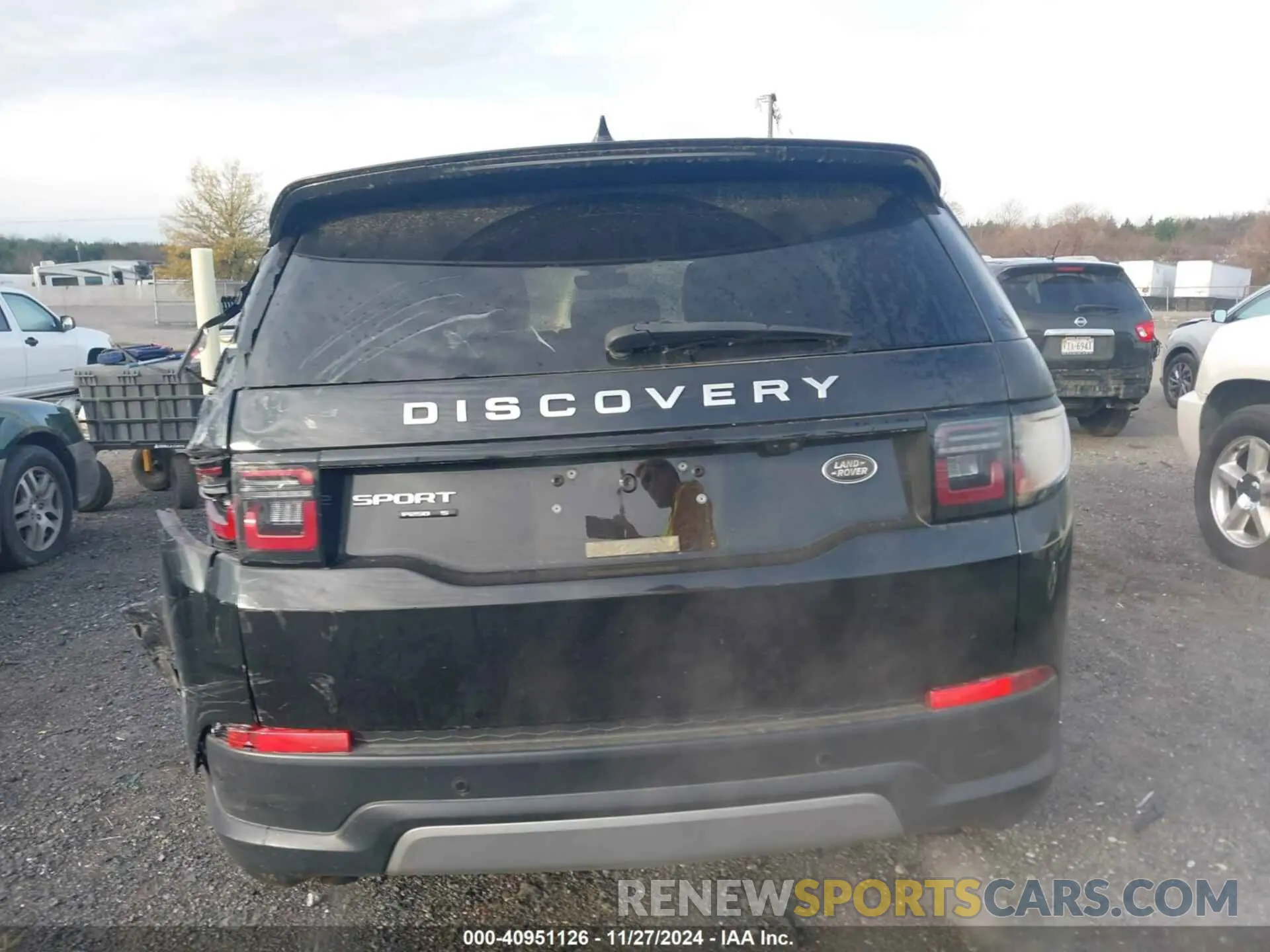 16 fotografías del automóvil dañado SALCJ2FX8LH879224 LAND ROVER DISCOVERY SPORT 2020
