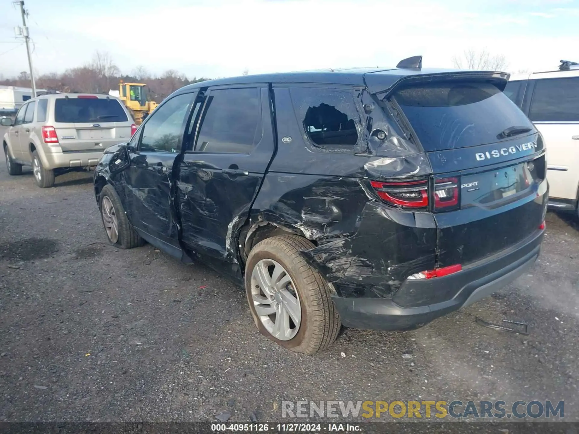 3 fotografías del automóvil dañado SALCJ2FX8LH879224 LAND ROVER DISCOVERY SPORT 2020