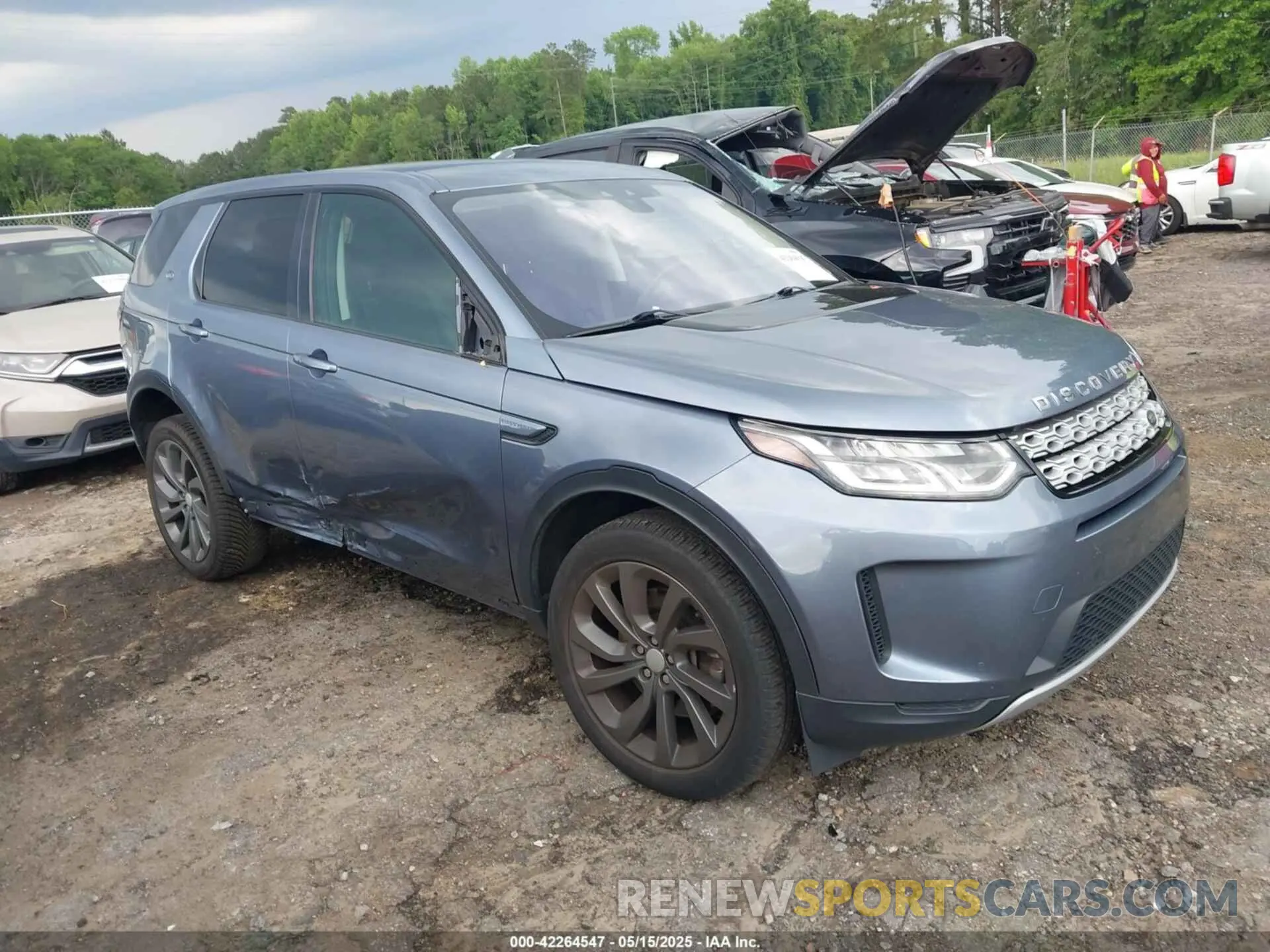 1 fotografías del automóvil dañado SALCJ2FX9LH843669 LAND ROVER DISCOVERY SPORT 2020