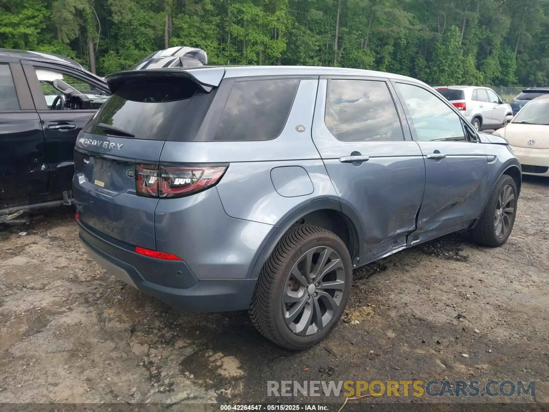 4 fotografías del automóvil dañado SALCJ2FX9LH843669 LAND ROVER DISCOVERY SPORT 2020
