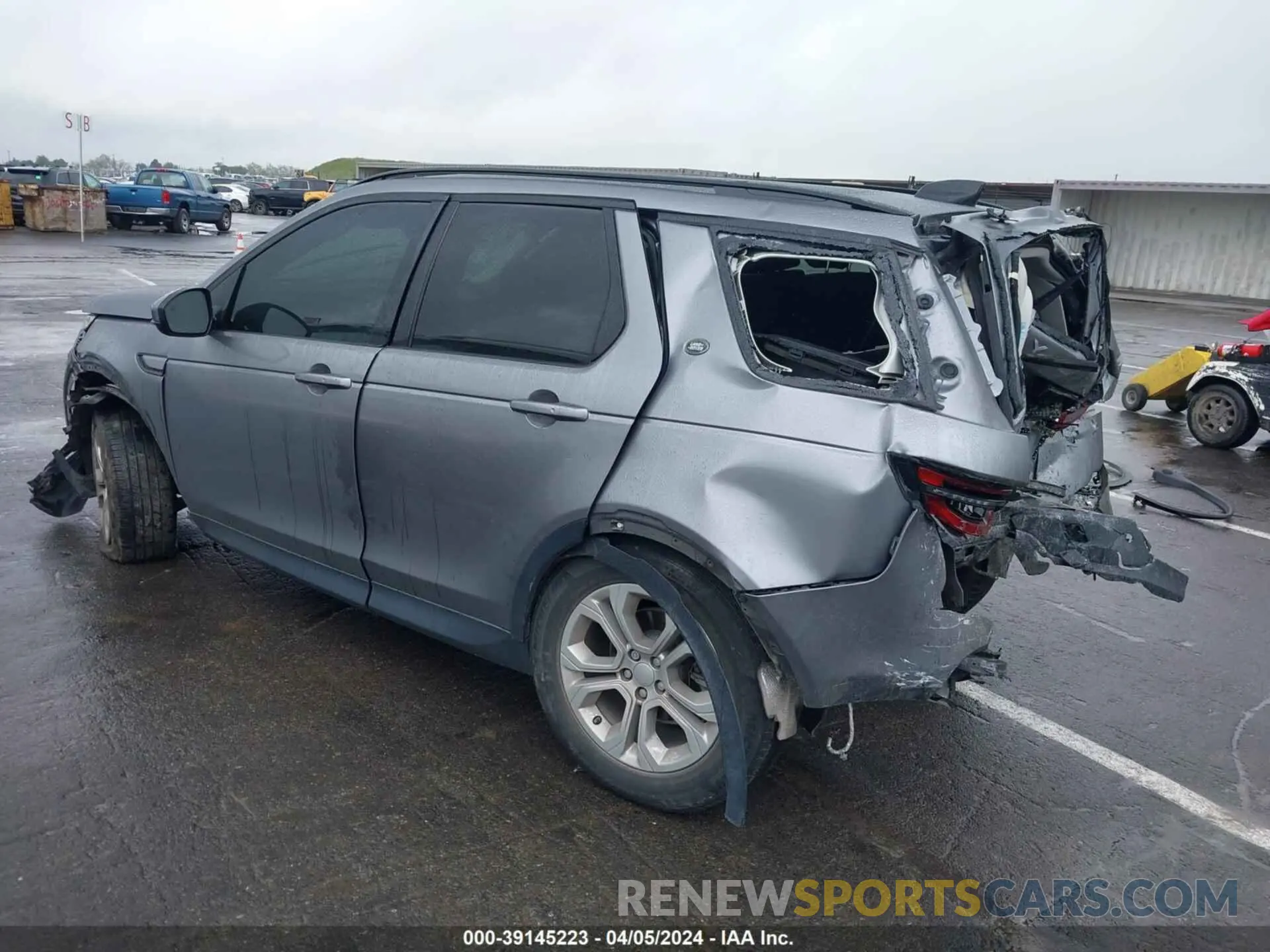3 fotografías del automóvil dañado SALCJ2FX9LH859547 LAND ROVER DISCOVERY SPORT 2020