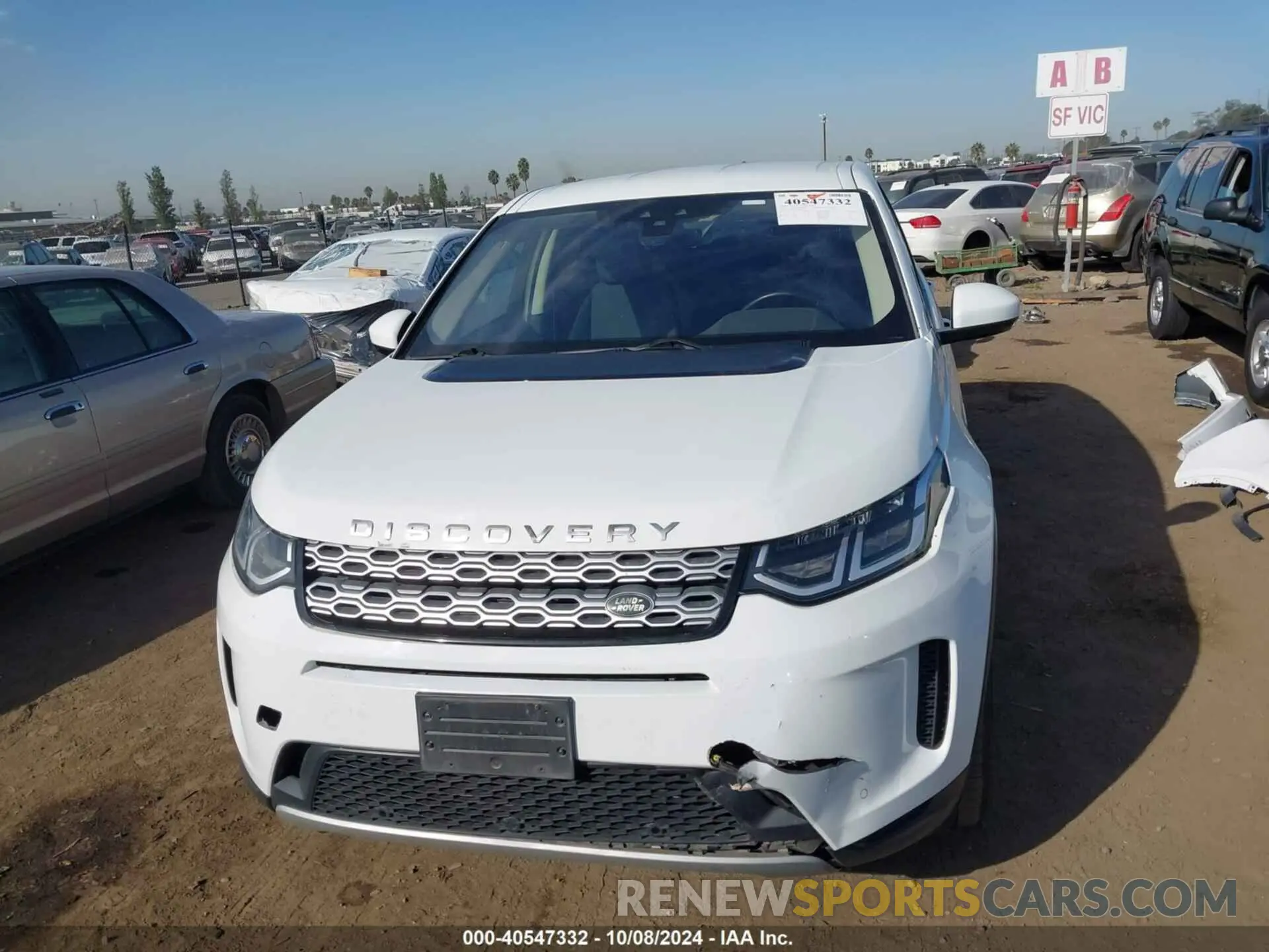 12 fotografías del automóvil dañado SALCK2FX3LH839050 LAND ROVER DISCOVERY SPORT 2020