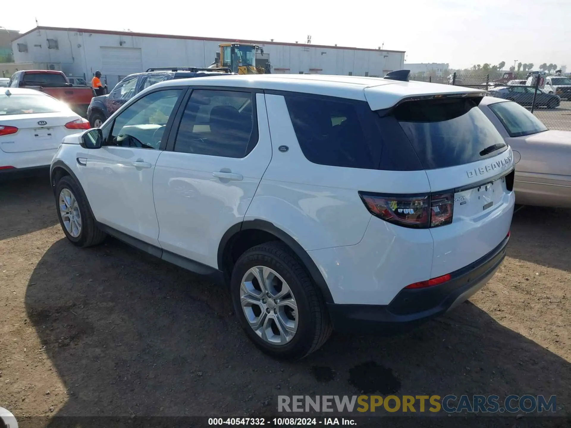 3 fotografías del automóvil dañado SALCK2FX3LH839050 LAND ROVER DISCOVERY SPORT 2020