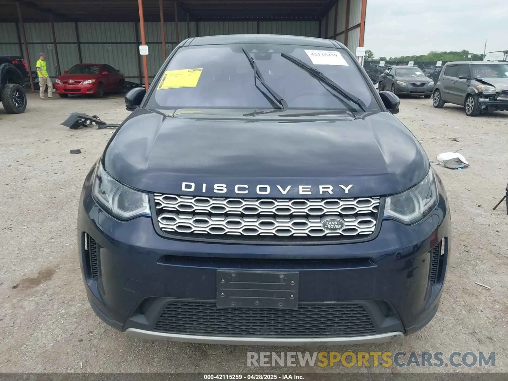 12 fotografías del automóvil dañado SALCK2FX5LH843648 LAND ROVER DISCOVERY SPORT 2020
