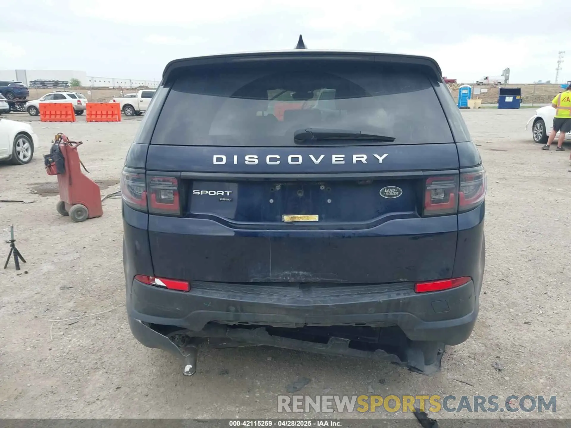 16 fotografías del automóvil dañado SALCK2FX5LH843648 LAND ROVER DISCOVERY SPORT 2020