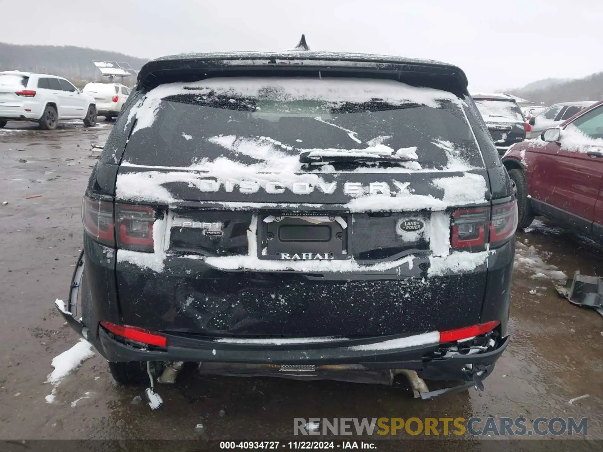 17 fotografías del automóvil dañado SALCK2FX8LH841134 LAND ROVER DISCOVERY SPORT 2020