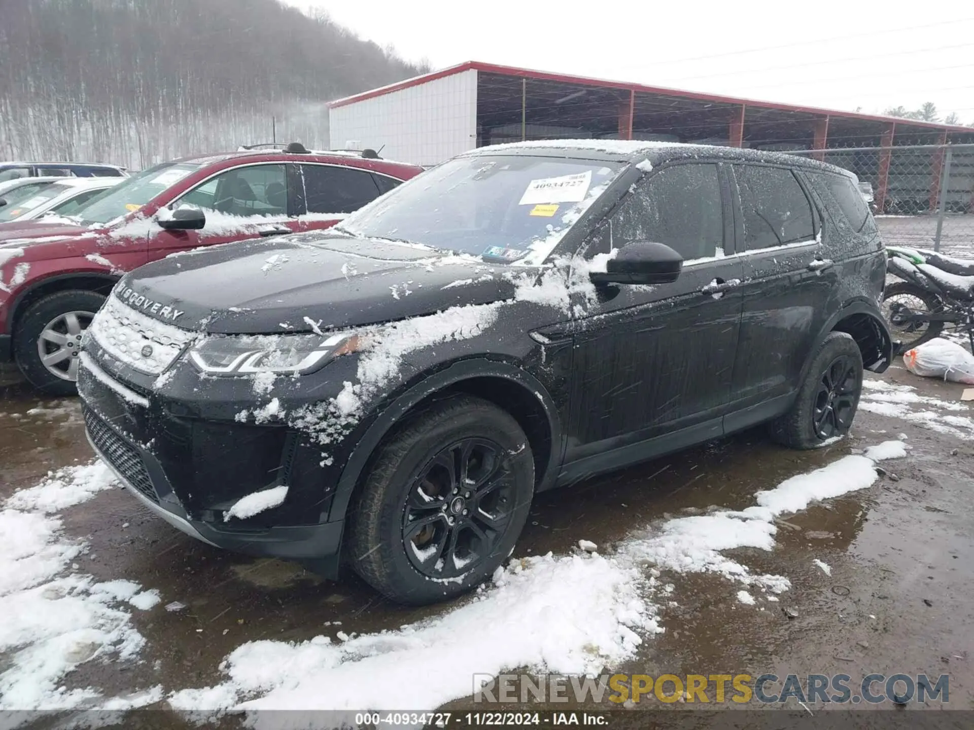 2 fotografías del automóvil dañado SALCK2FX8LH841134 LAND ROVER DISCOVERY SPORT 2020