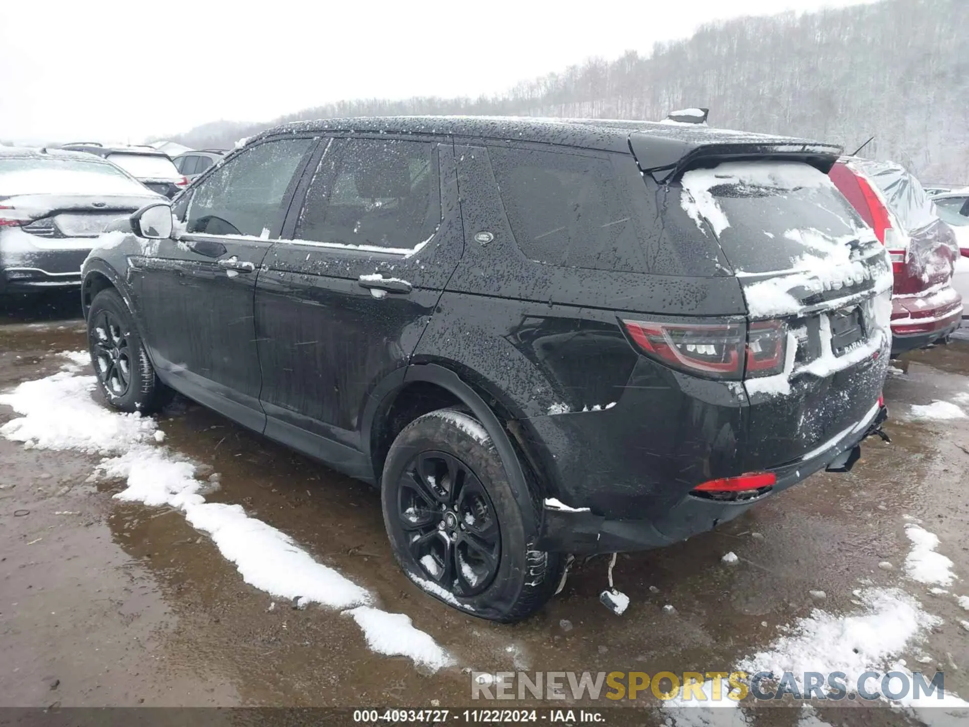 3 fotografías del automóvil dañado SALCK2FX8LH841134 LAND ROVER DISCOVERY SPORT 2020
