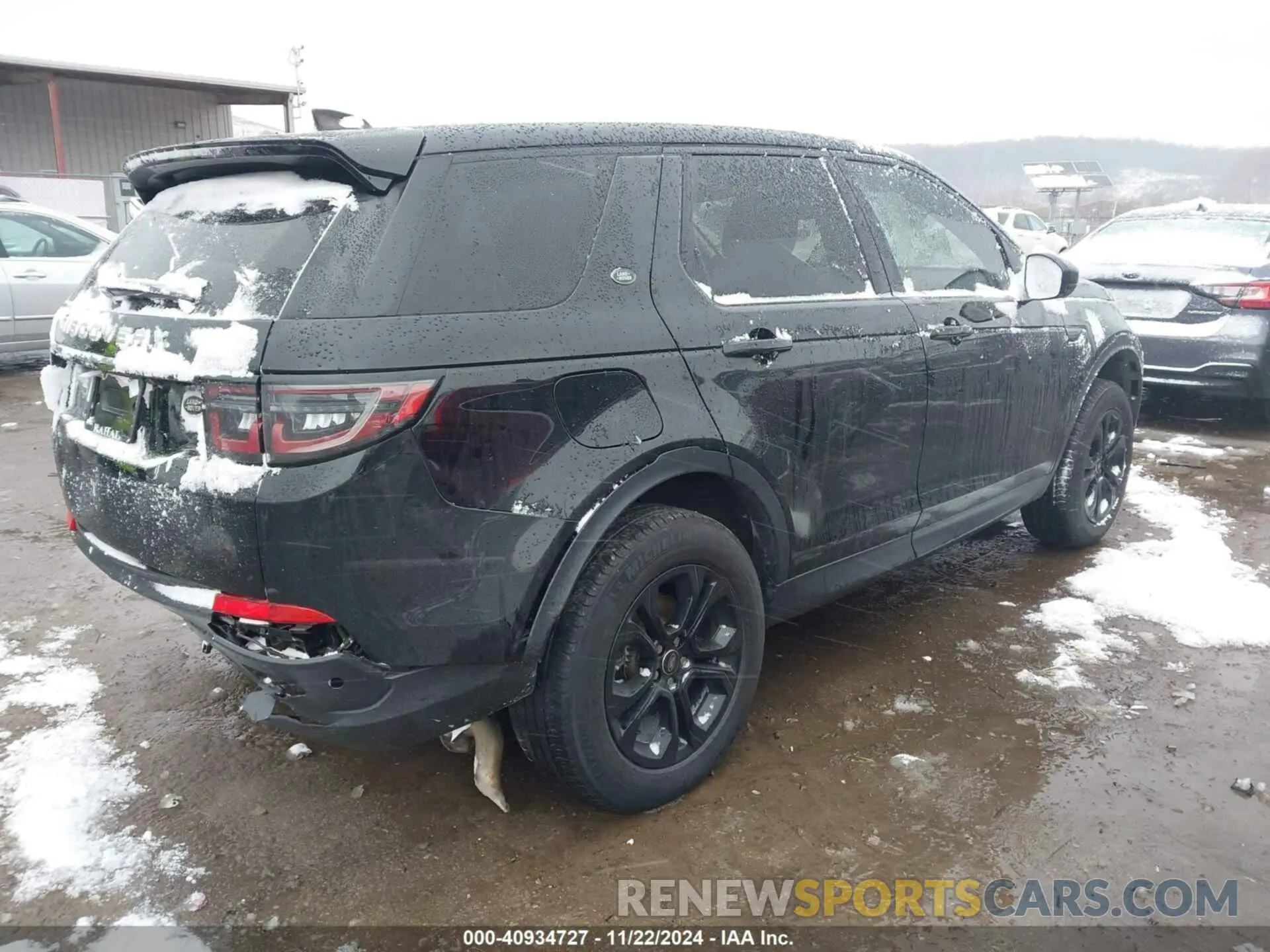 4 fotografías del automóvil dañado SALCK2FX8LH841134 LAND ROVER DISCOVERY SPORT 2020