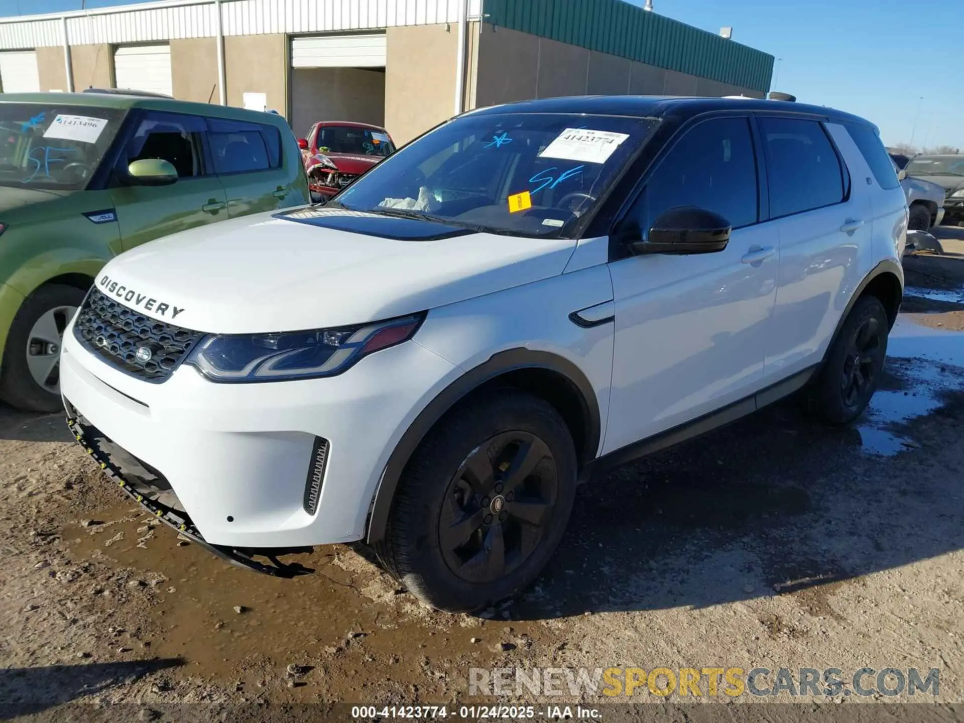 2 fotografías del automóvil dañado SALCP2FX4LH840063 LAND ROVER DISCOVERY SPORT 2020