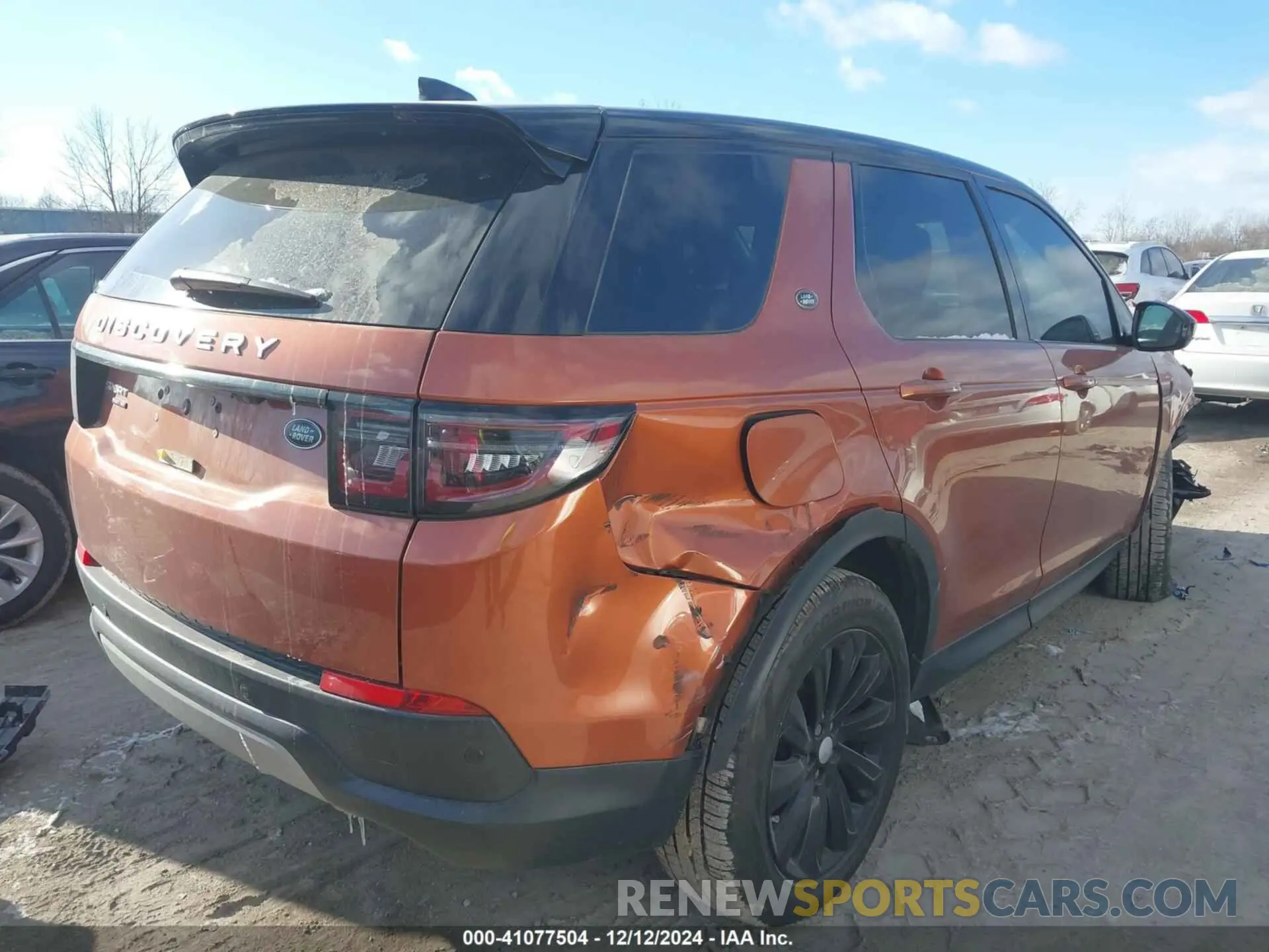 4 fotografías del automóvil dañado SALCP2FX6LH837634 LAND ROVER DISCOVERY SPORT 2020