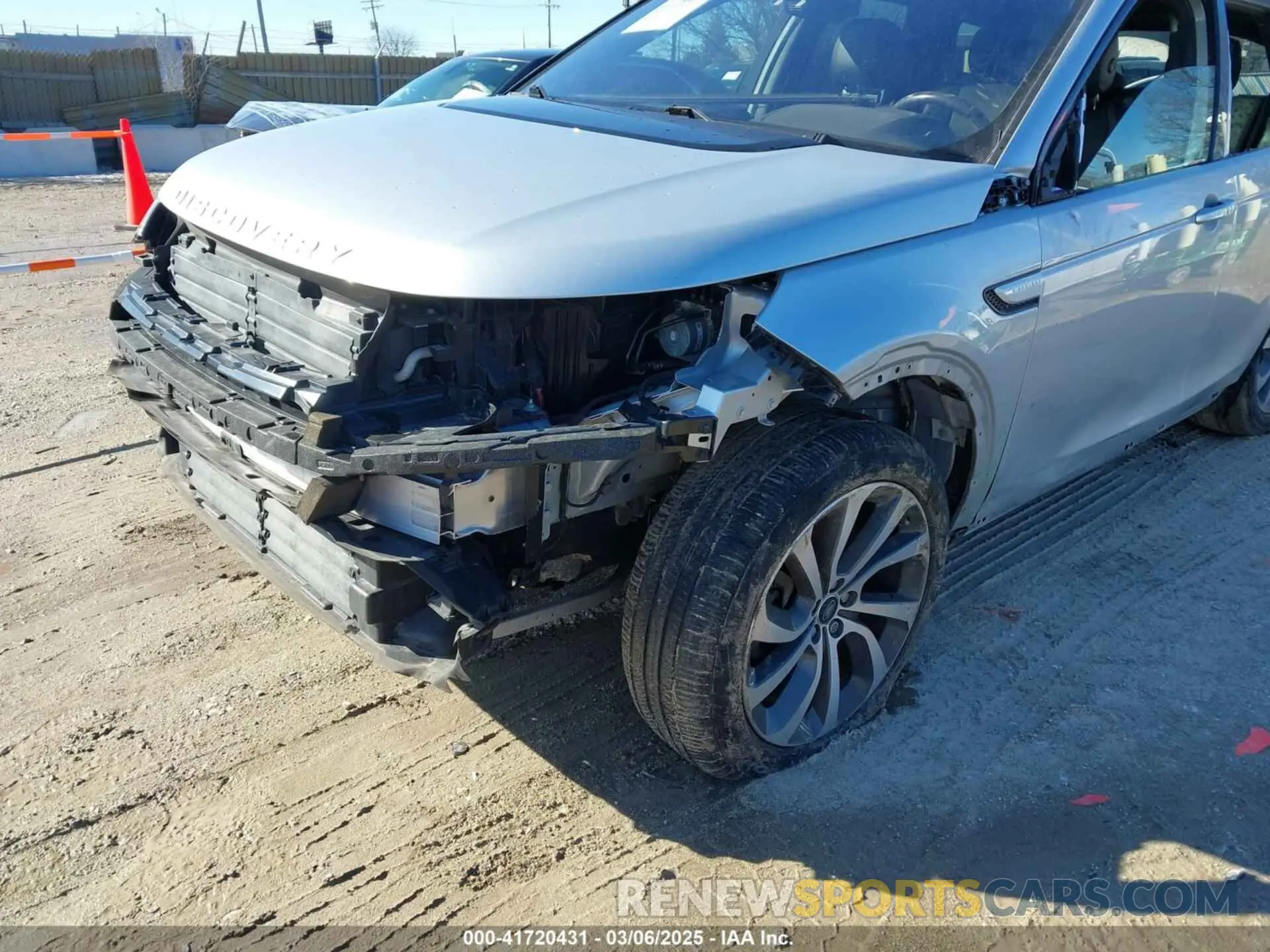 6 fotografías del automóvil dañado SALCP2FX8LH839952 LAND ROVER DISCOVERY SPORT 2020