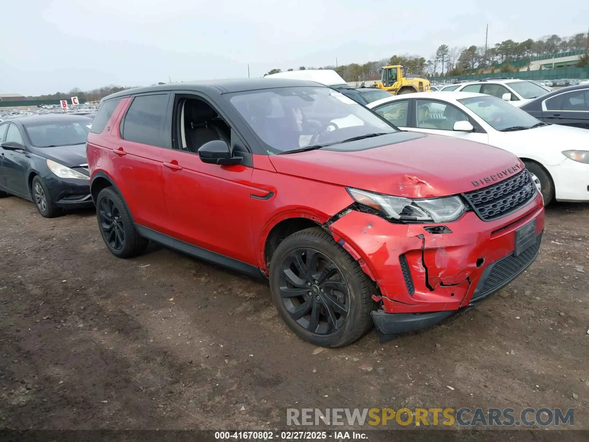 1 fotografías del automóvil dañado SALCP2FXXLH839581 LAND ROVER DISCOVERY SPORT 2020
