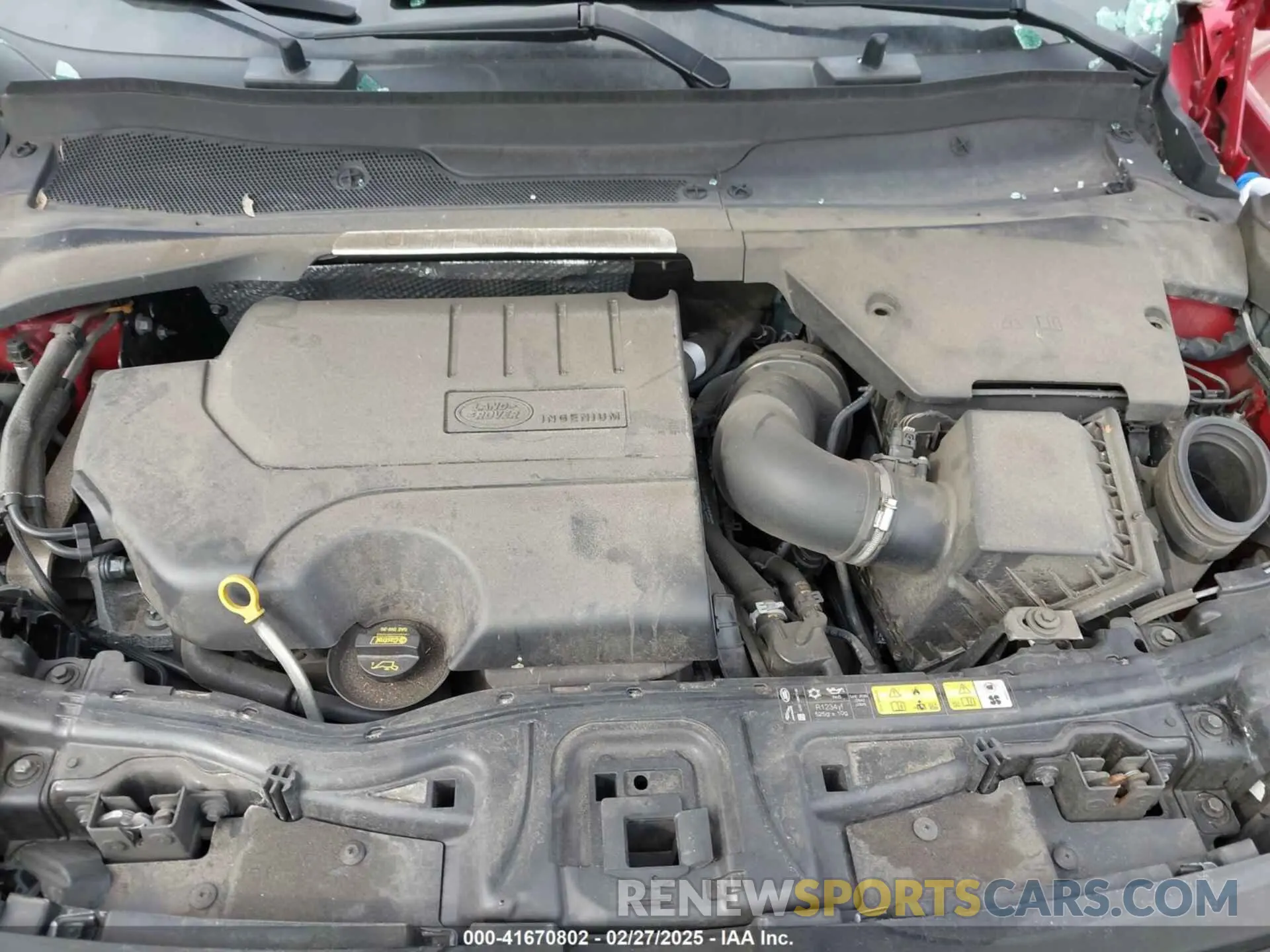 10 fotografías del automóvil dañado SALCP2FXXLH839581 LAND ROVER DISCOVERY SPORT 2020
