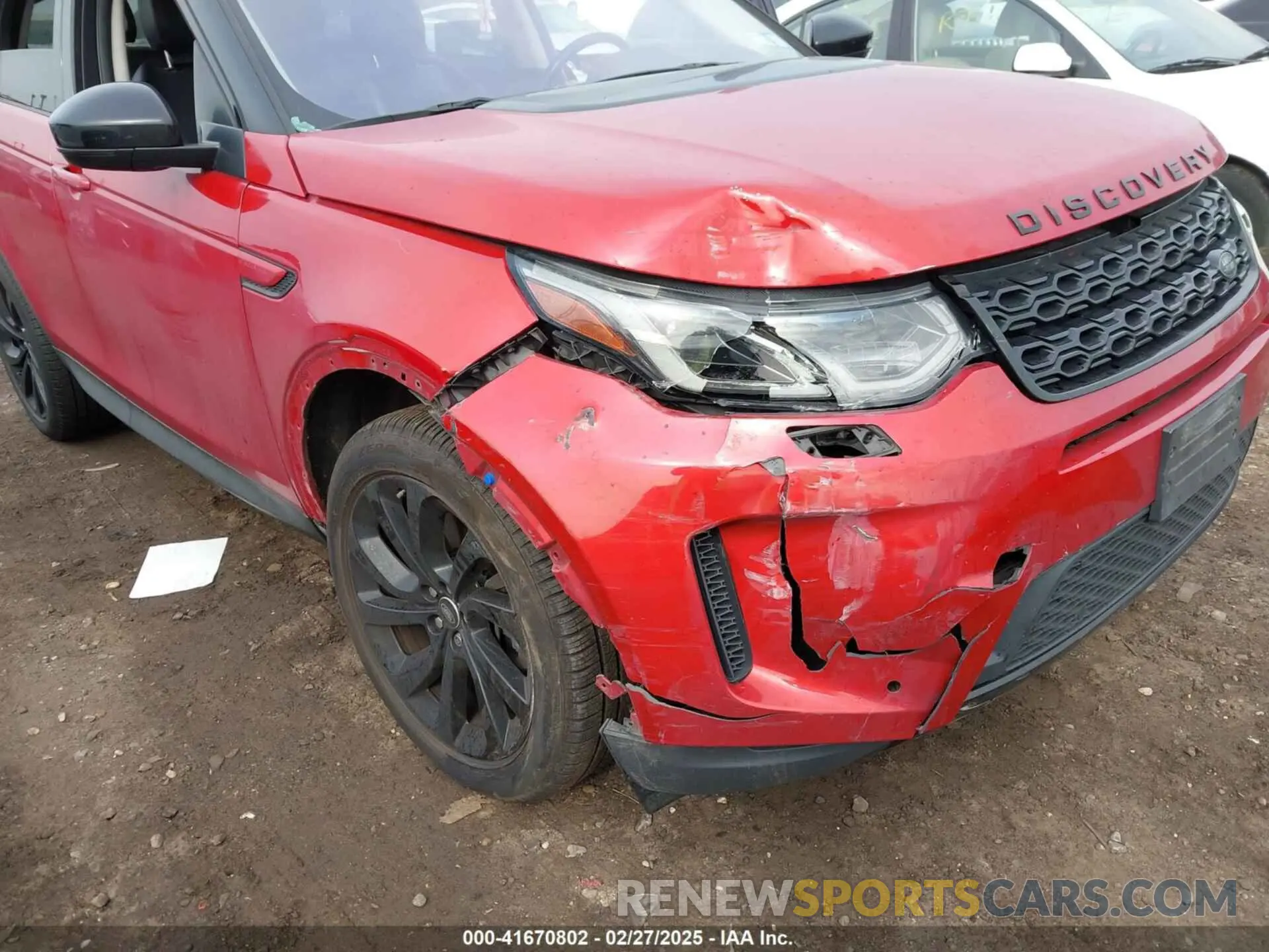 6 fotografías del automóvil dañado SALCP2FXXLH839581 LAND ROVER DISCOVERY SPORT 2020